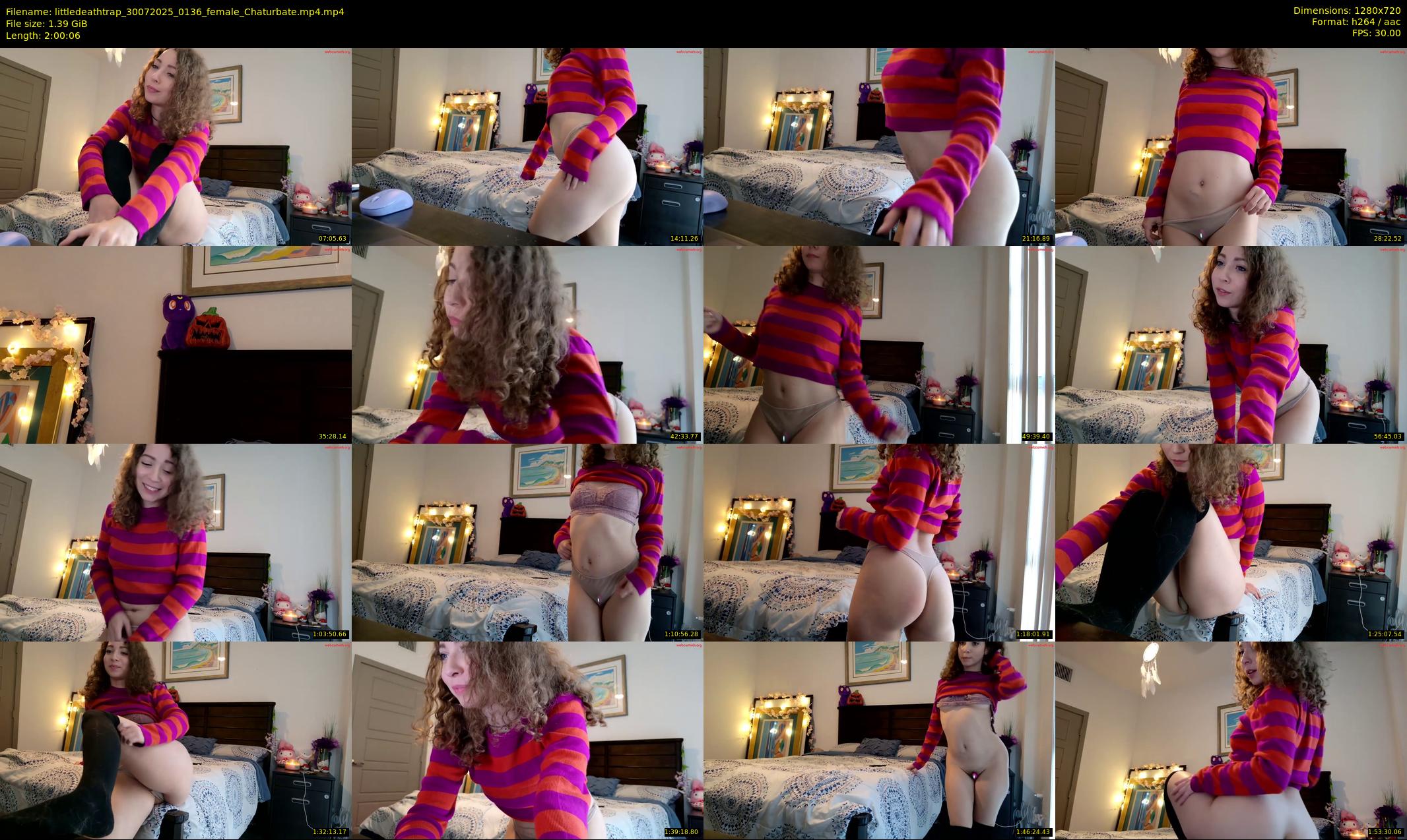 littledeathtrap — 121 minute Chaturbate female cam show recording, 720p, Jul 30, 2025