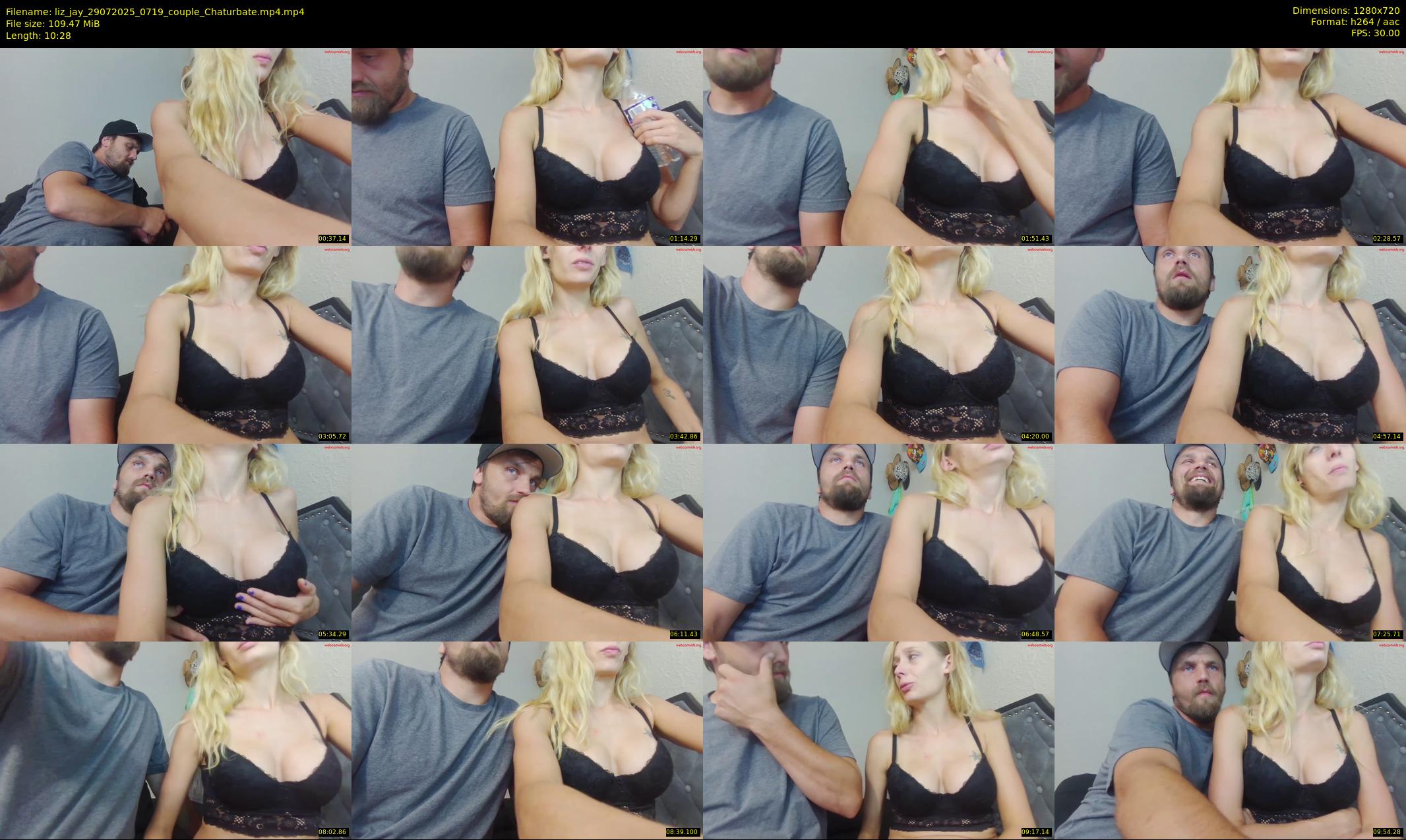 liz_jay — 11 minute Chaturbate couple cam show recording, 720p, Jul 29, 2025