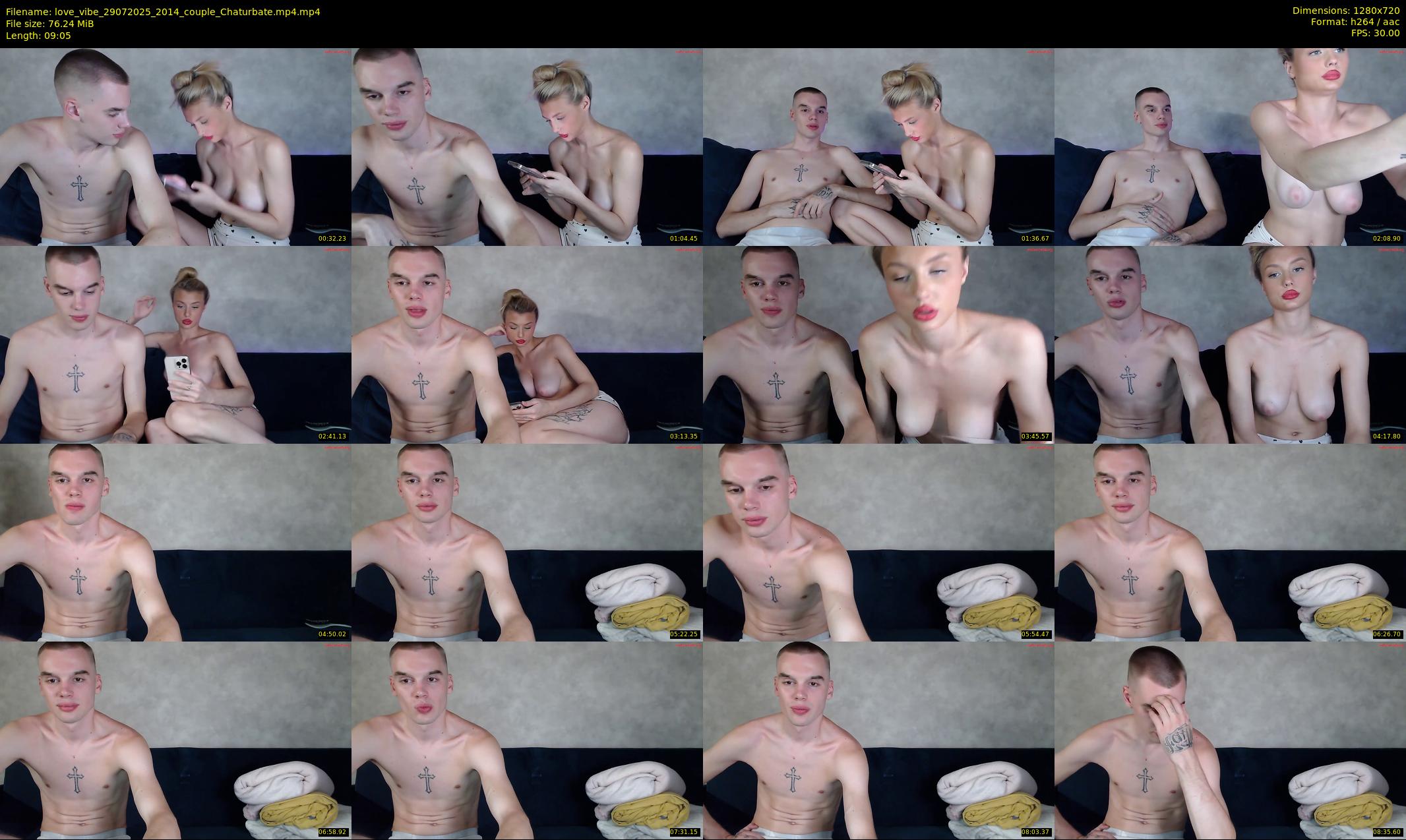 love_vibe — 10 minute Chaturbate couple cam show recording, 720p, Jul 29, 2025
