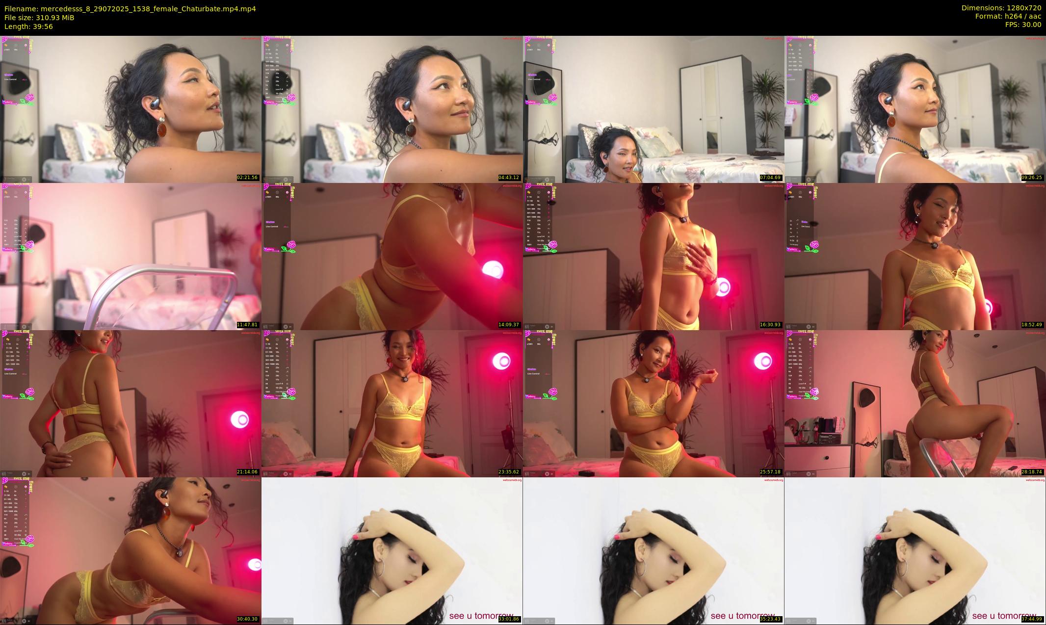 mercedesss_8 — 40 minute Chaturbate female cam show recording, 720p, Jul 29, 2025