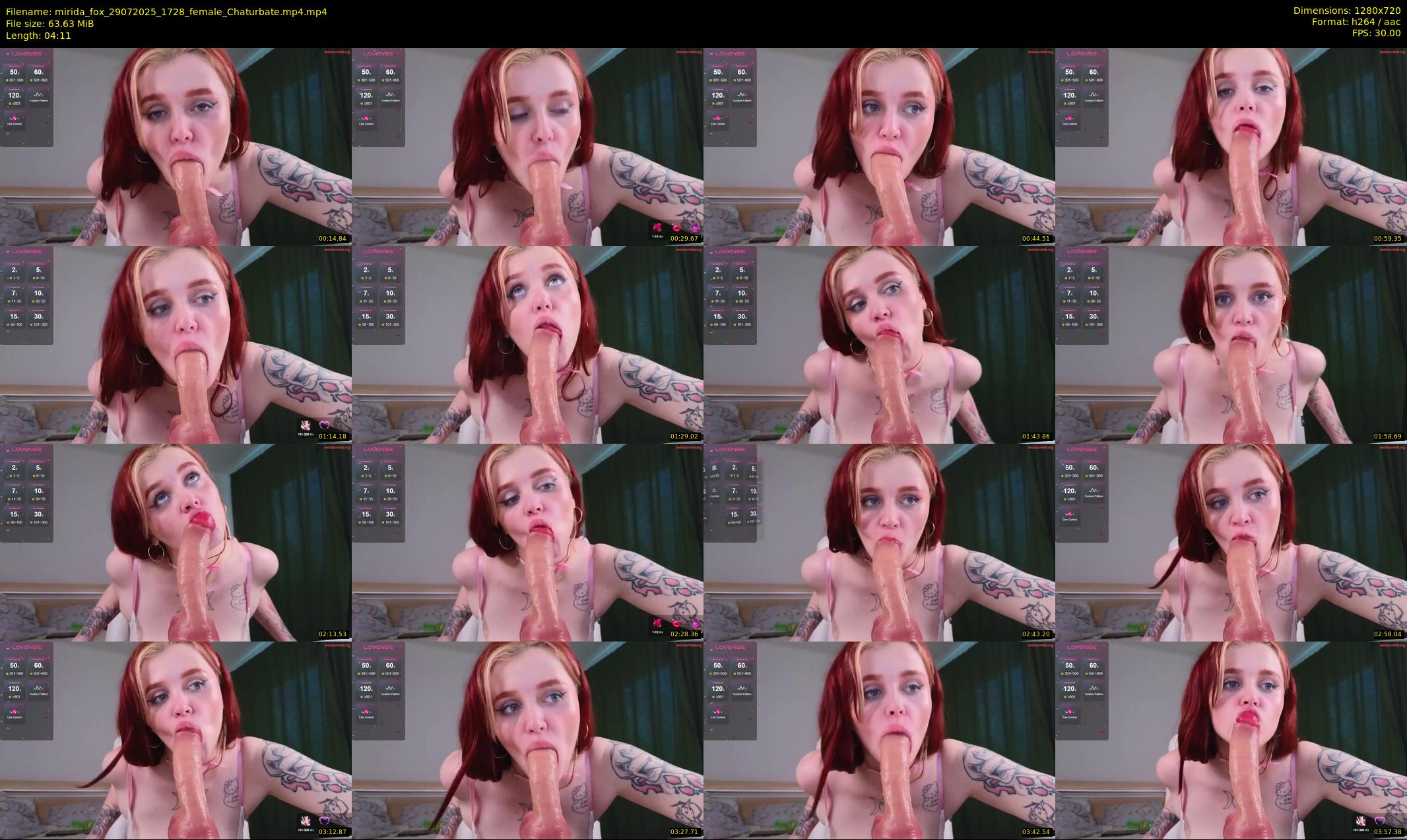 mirida_fox — 5 minute Chaturbate female cam show recording, 720p, Jul 29, 2025