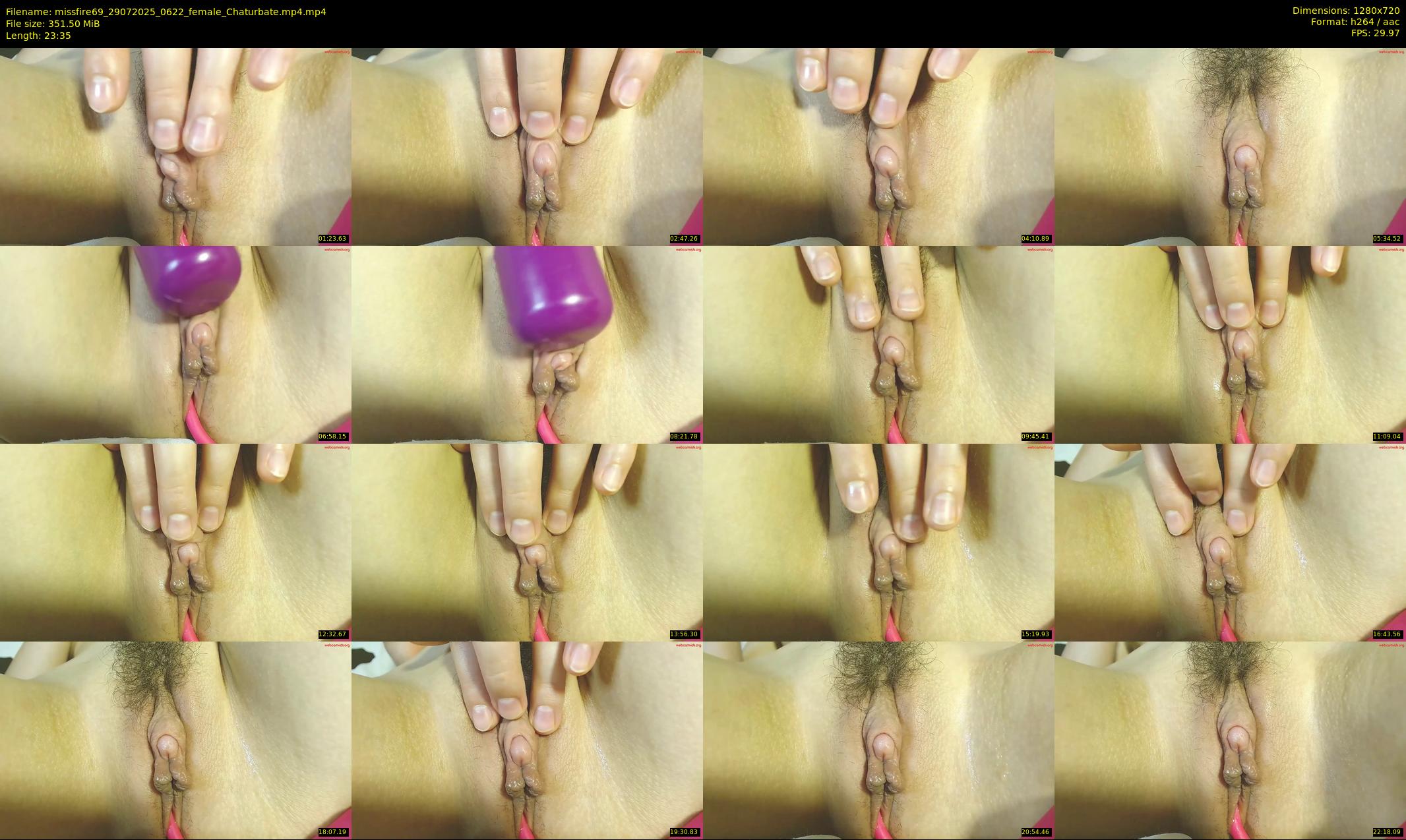 missfire69 — 24 minute Chaturbate female cam show recording, 720p, Jul 29, 2025