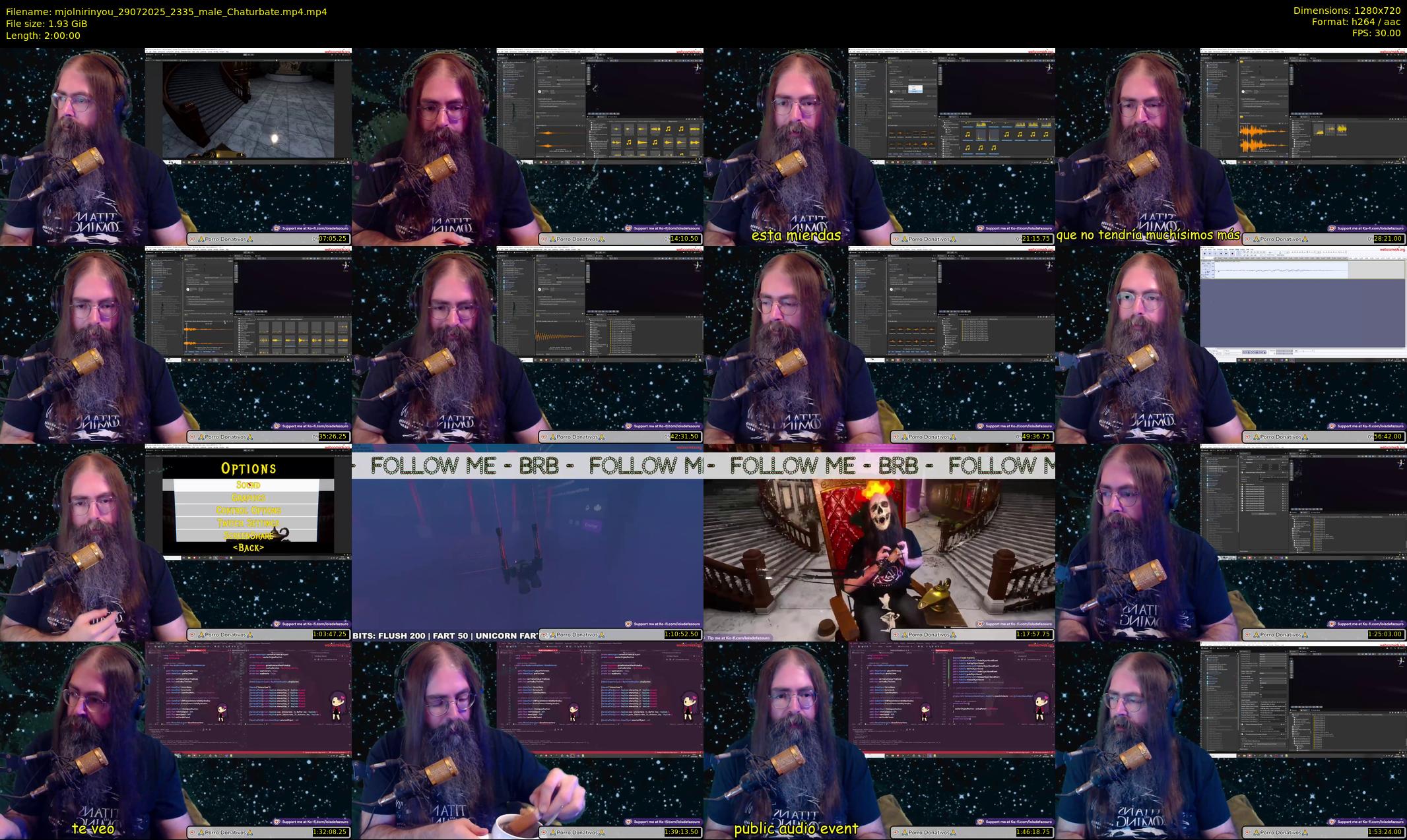 mjolnirinyou — 120 minute Chaturbate male cam show recording, 720p, Jul 29, 2025