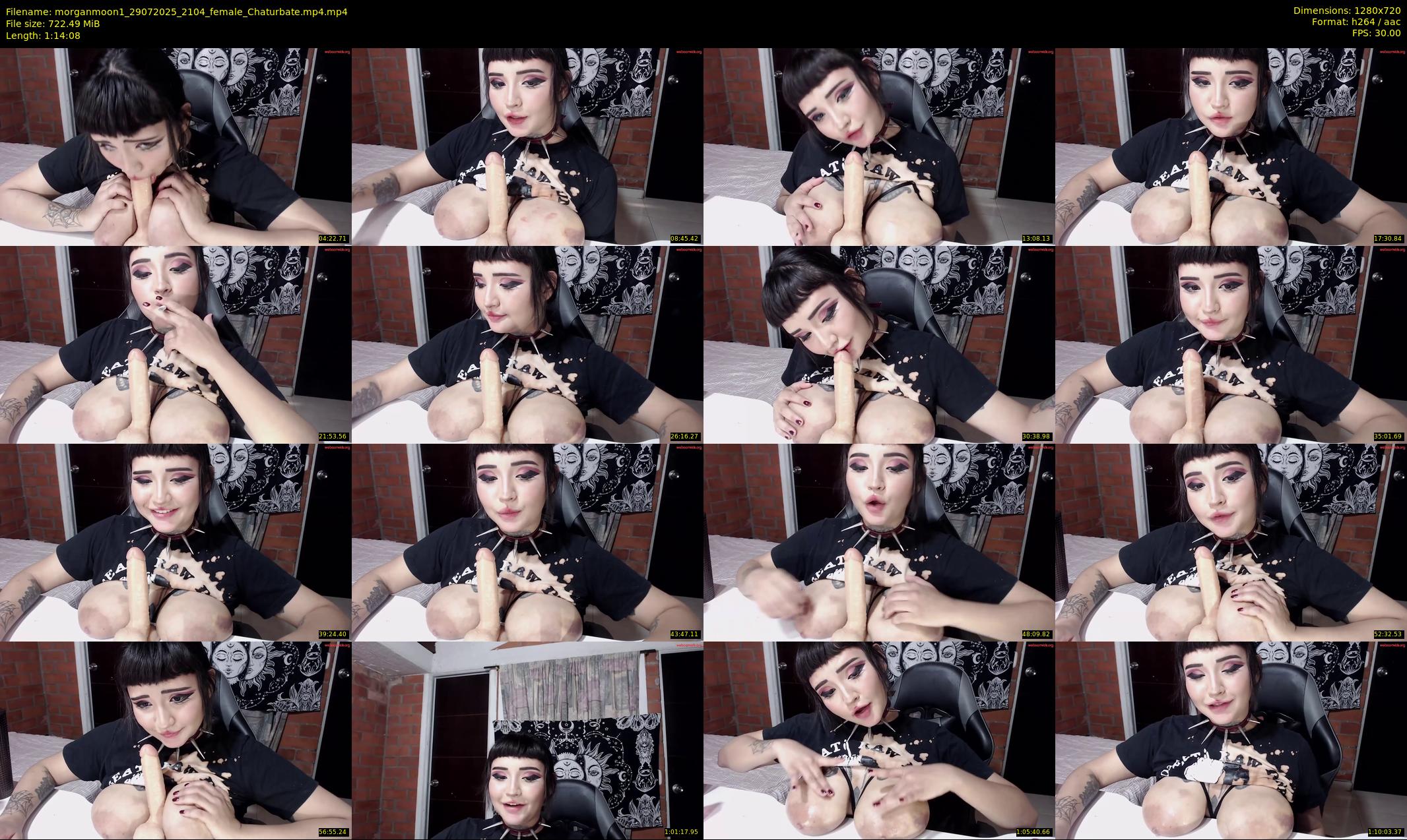 morganmoon1 — 75 minute Chaturbate female cam show recording, 720p, Jul 29, 2025