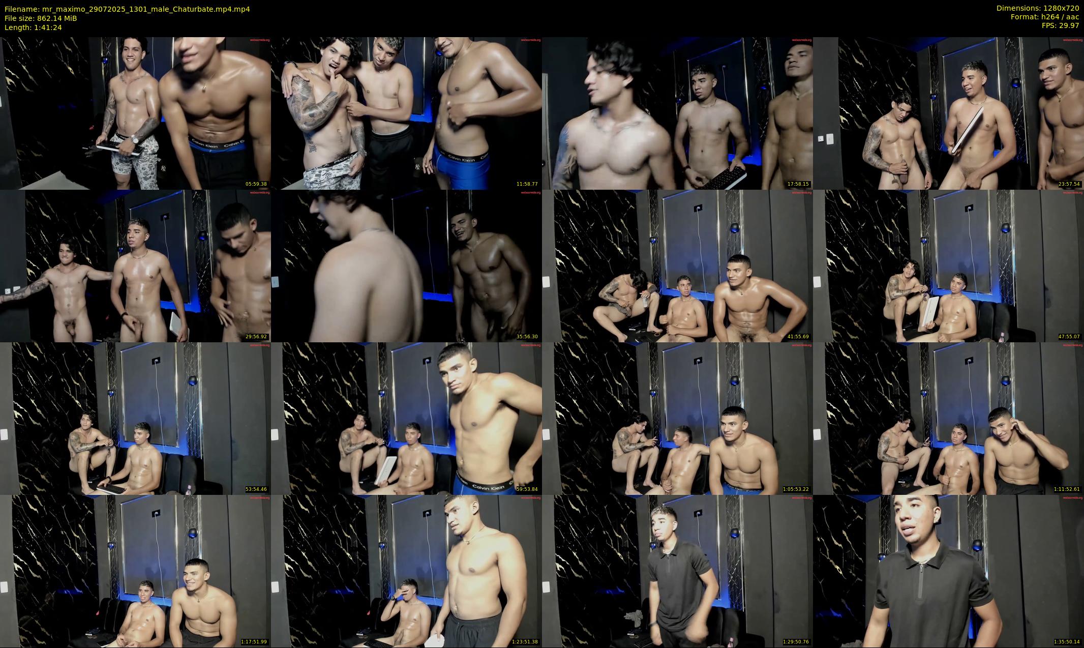 mr_maximo — 102 minute Chaturbate male cam show recording, 720p, Jul 29, 2025