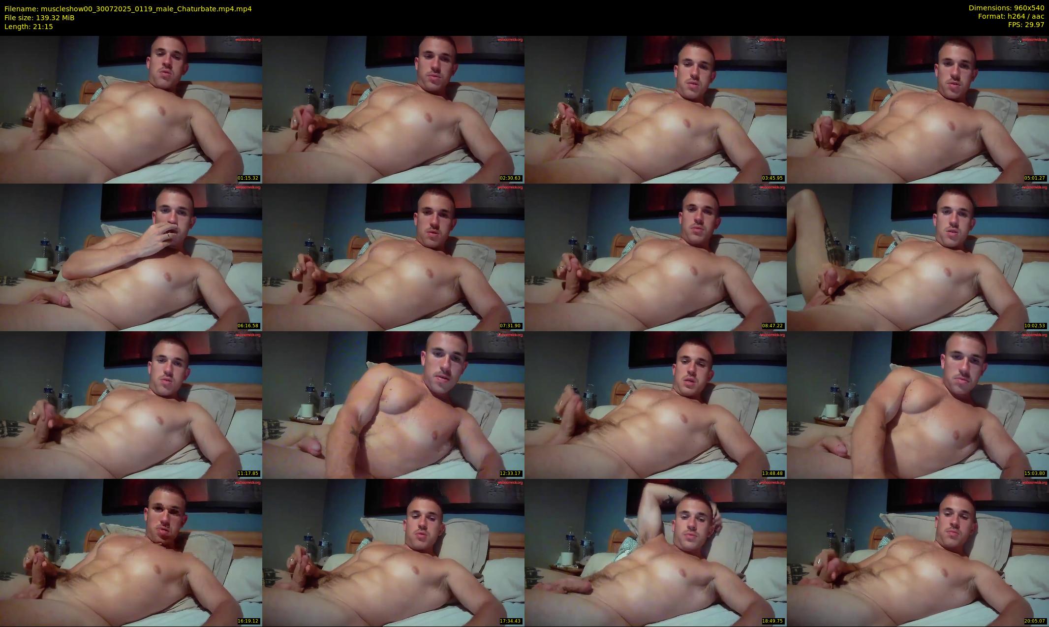 muscleshow00 — 22 minute Chaturbate male cam show recording, 480p, Jul 30, 2025