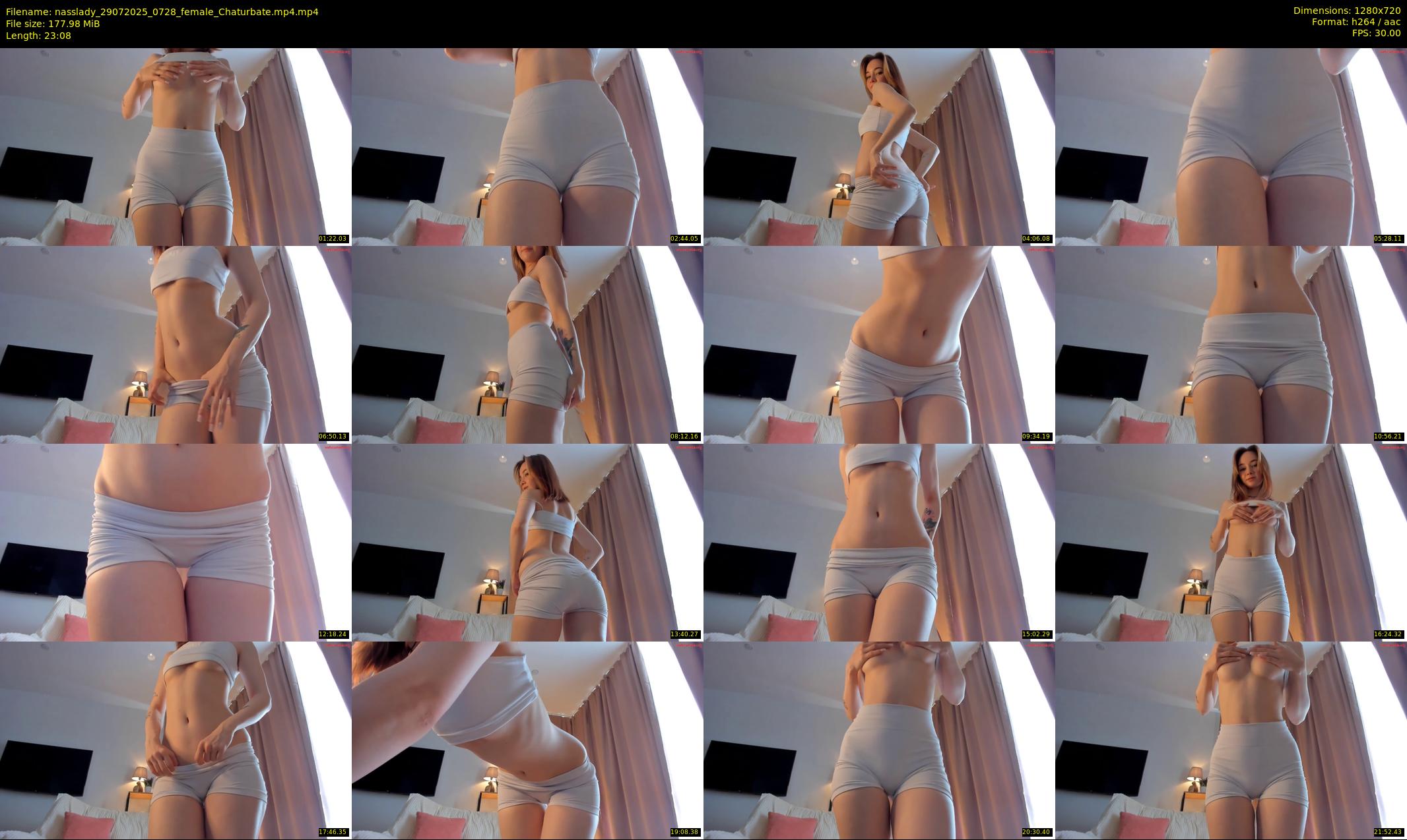 nasslady — 24 minute Chaturbate female cam show recording, 720p, Jul 29, 2025
