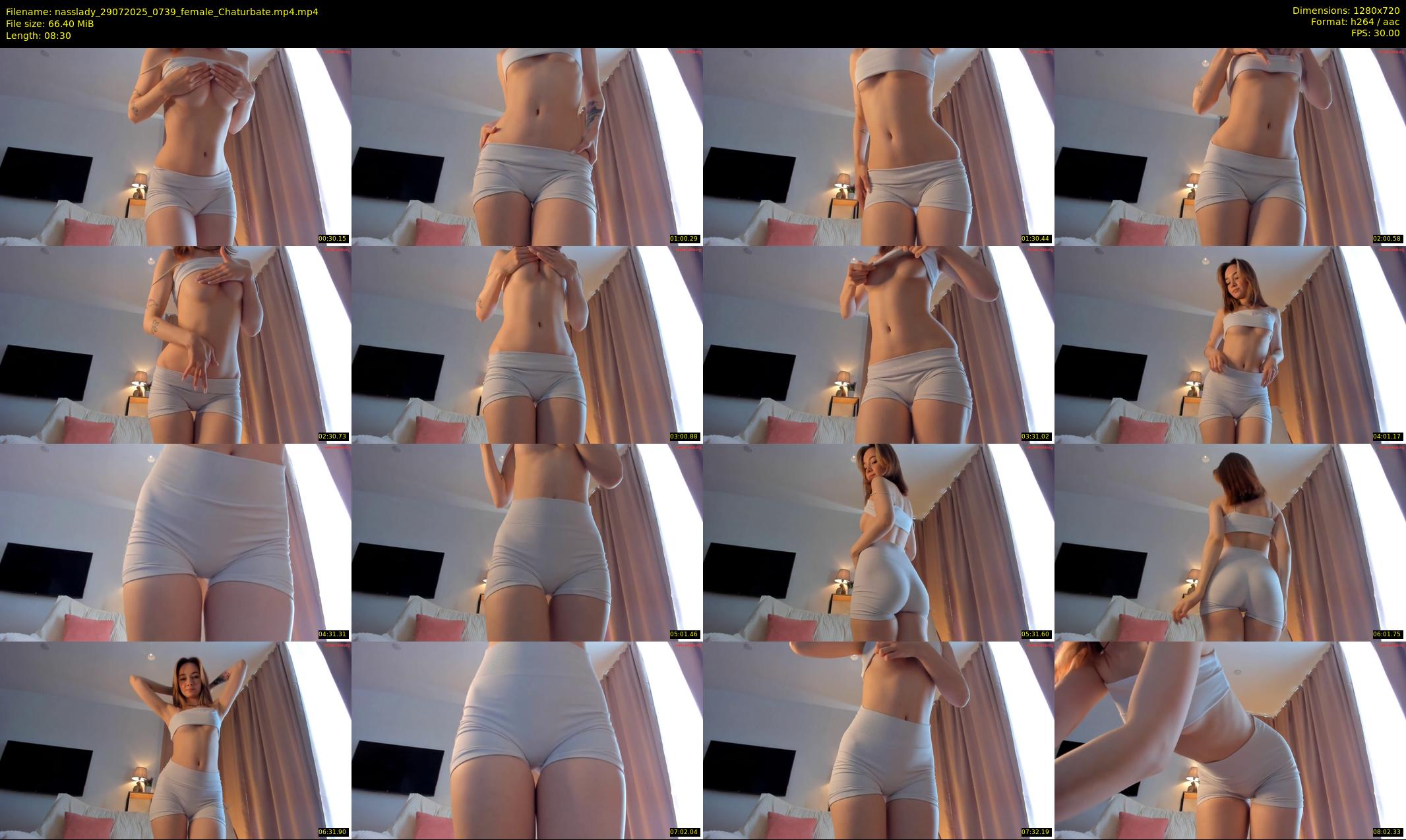 nasslady — 9 minute Chaturbate female cam show recording, 720p, Jul 29, 2025