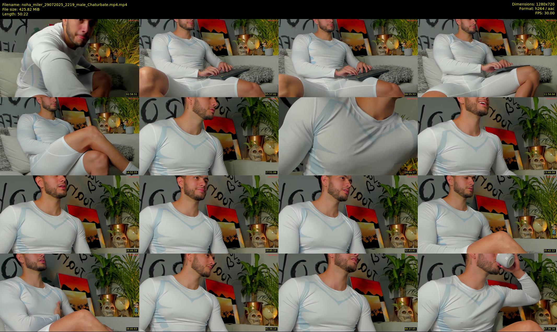 noha_miler — 51 minute Chaturbate male cam show recording, 720p, Jul 29, 2025