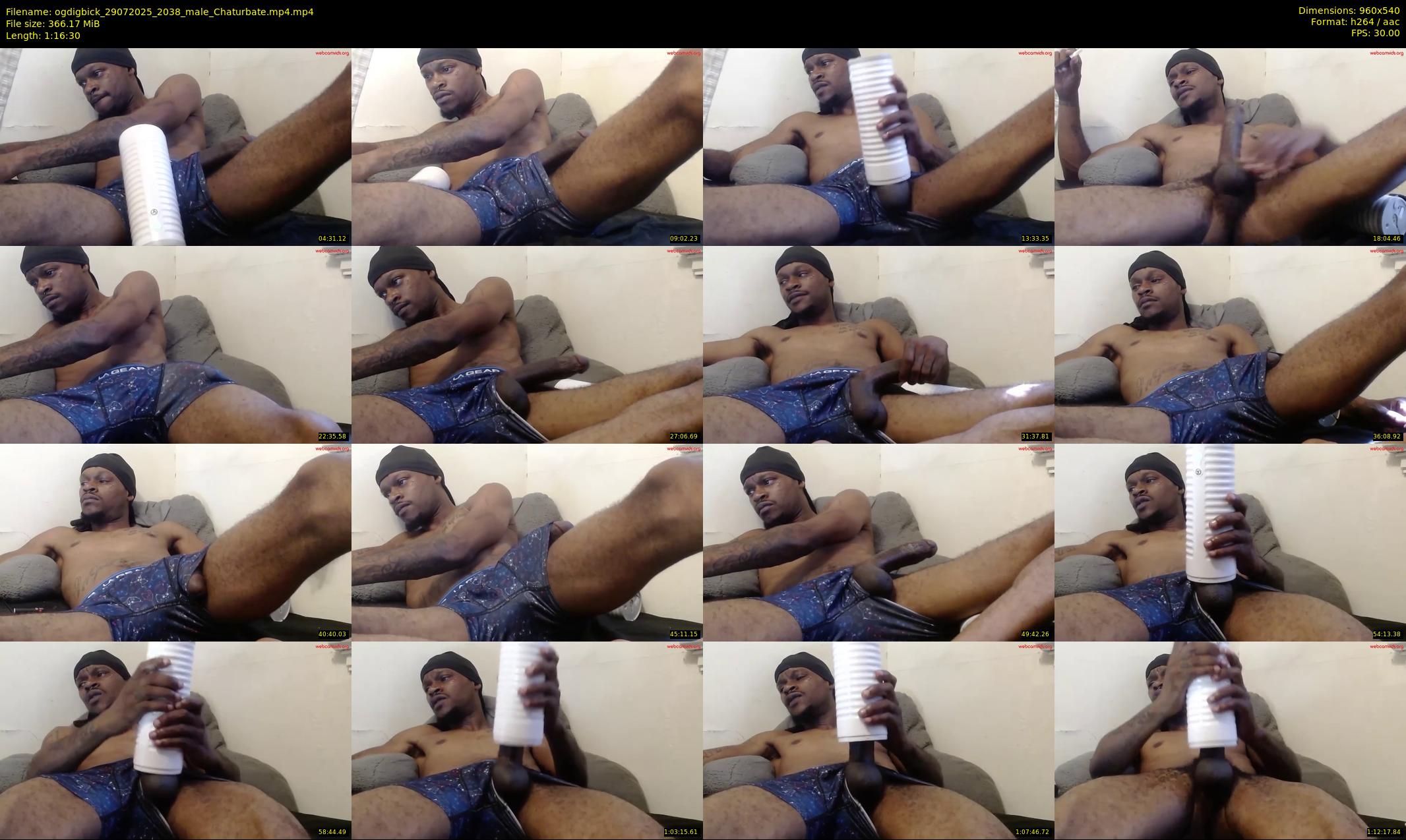 ogdigbick — 77 minute Chaturbate male cam show recording, 480p, Jul 29, 2025