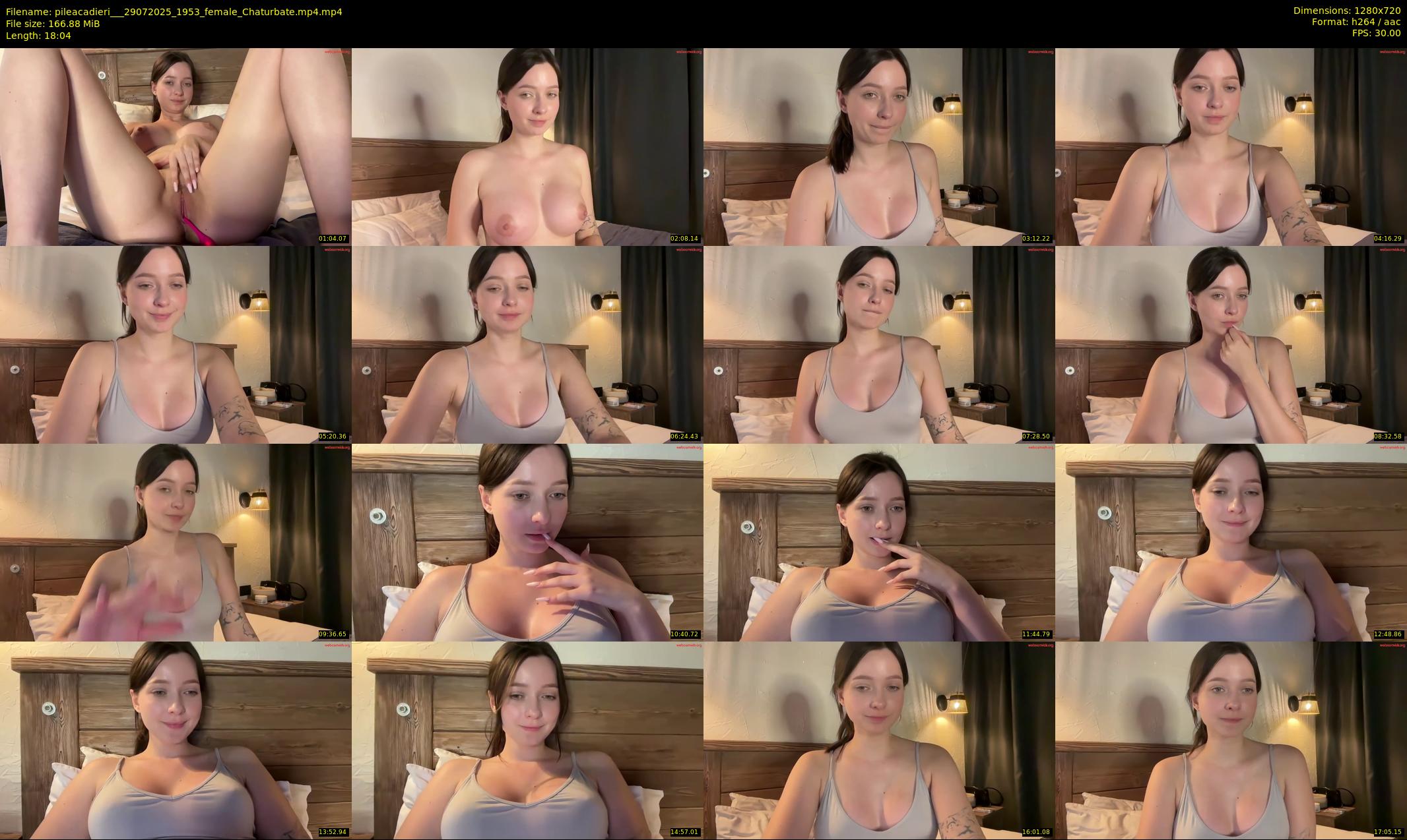 pileacadieri__ — 19 minute Chaturbate female cam show recording, 720p, Jul 29, 2025