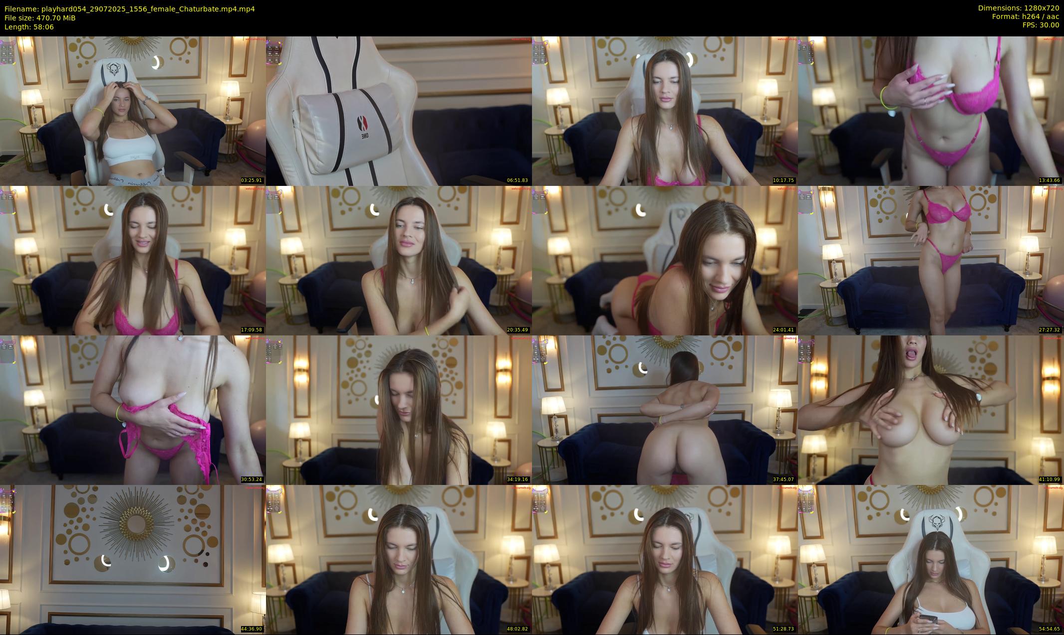 playhard054 — 59 minute Chaturbate couple cam show recording, 720p, Jul 29, 2025