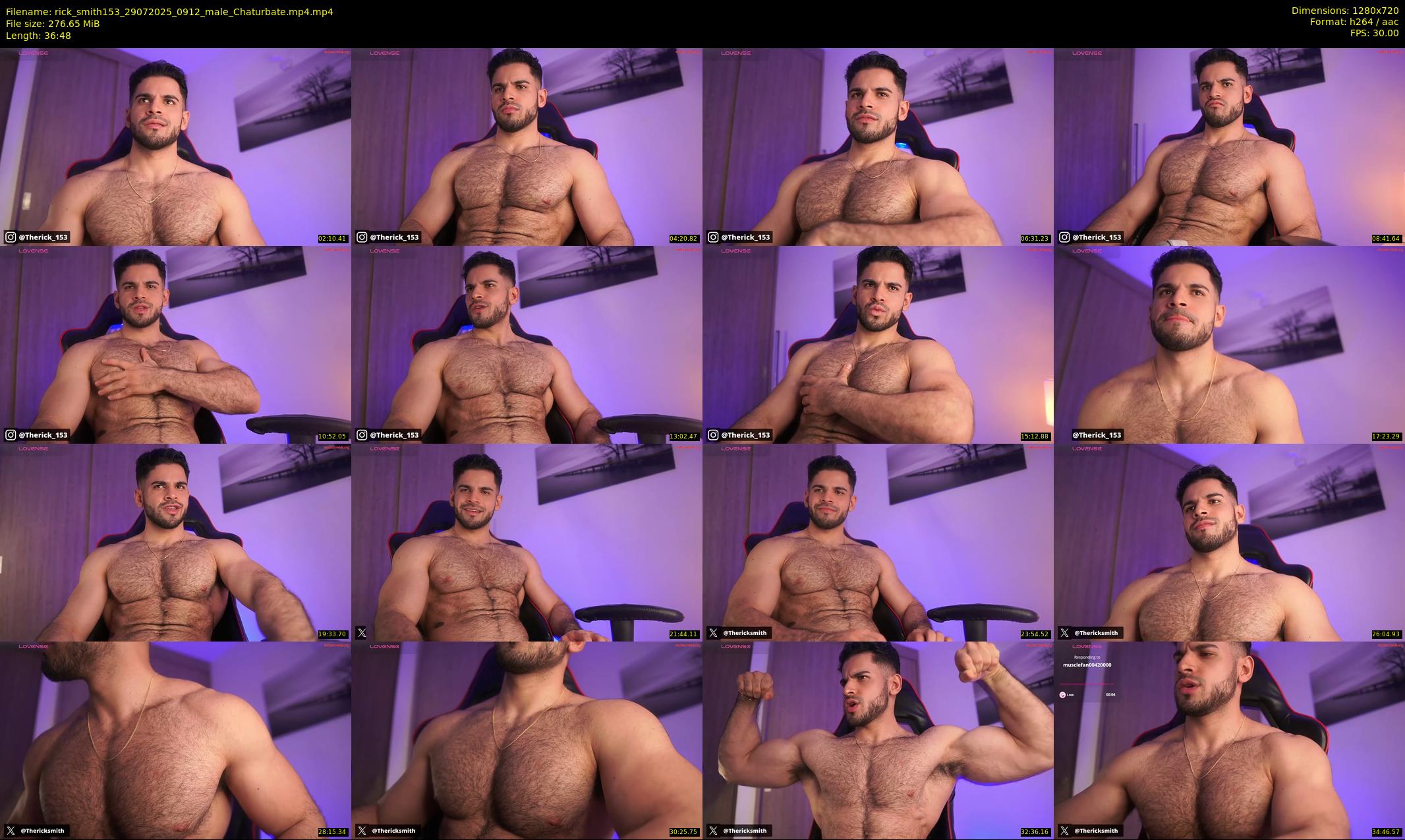 rick_smith153 — 37 minute Chaturbate male cam show recording, 720p, Jul 29, 2025