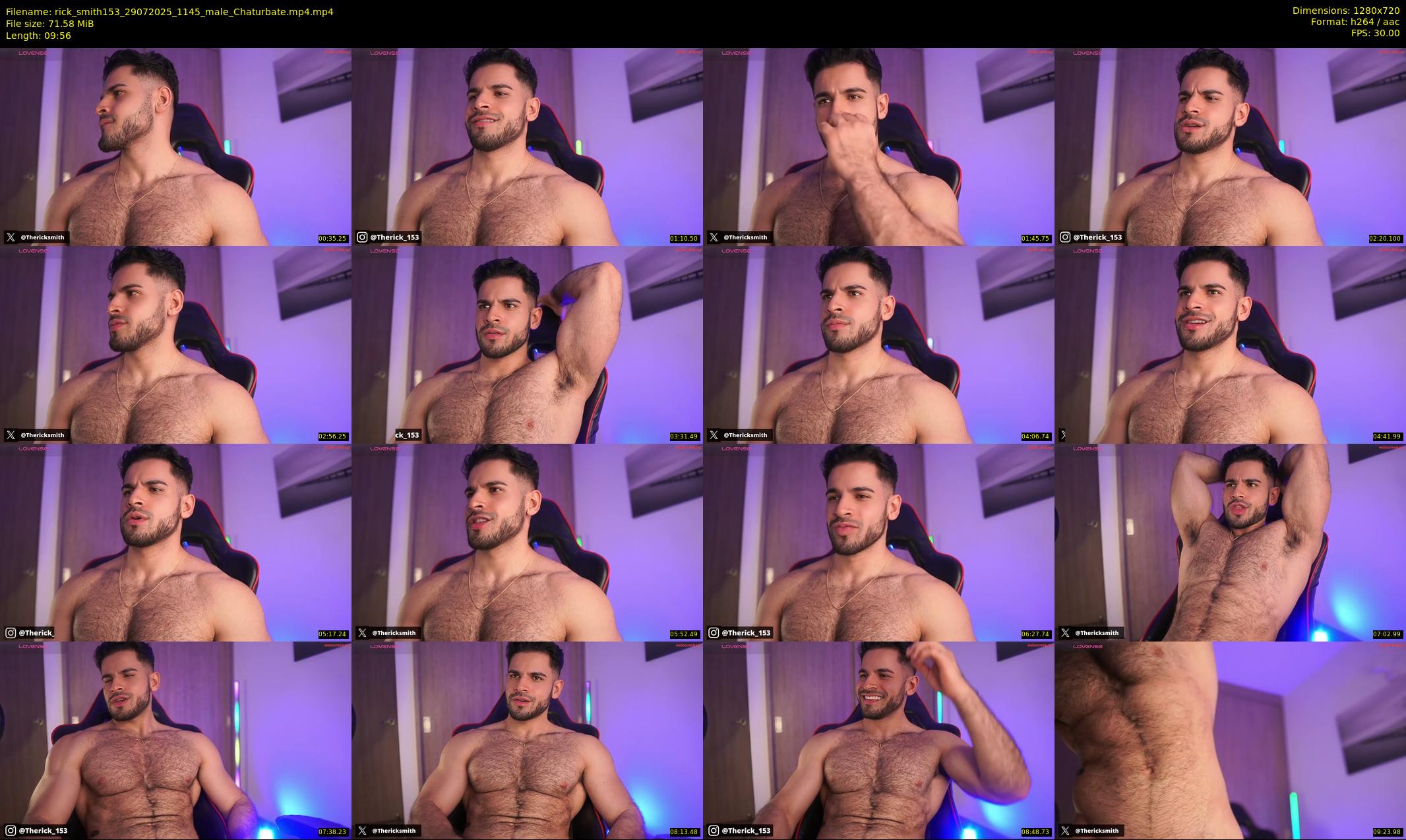 rick_smith153 — 10 minute Chaturbate male cam show recording, 720p, Jul 29, 2025