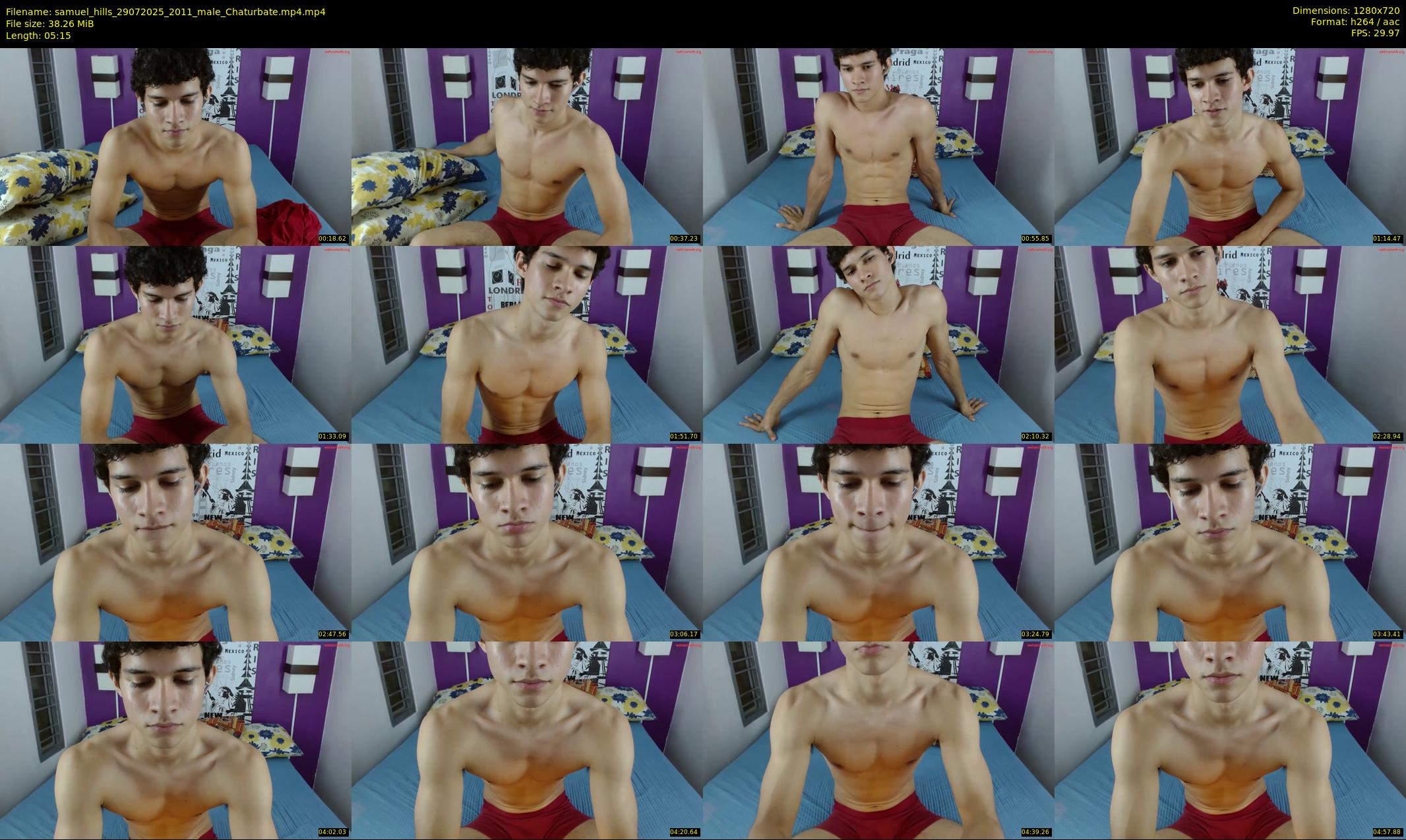 samuel_hills — 6 minute Chaturbate male cam show recording, 720p, Jul 29, 2025