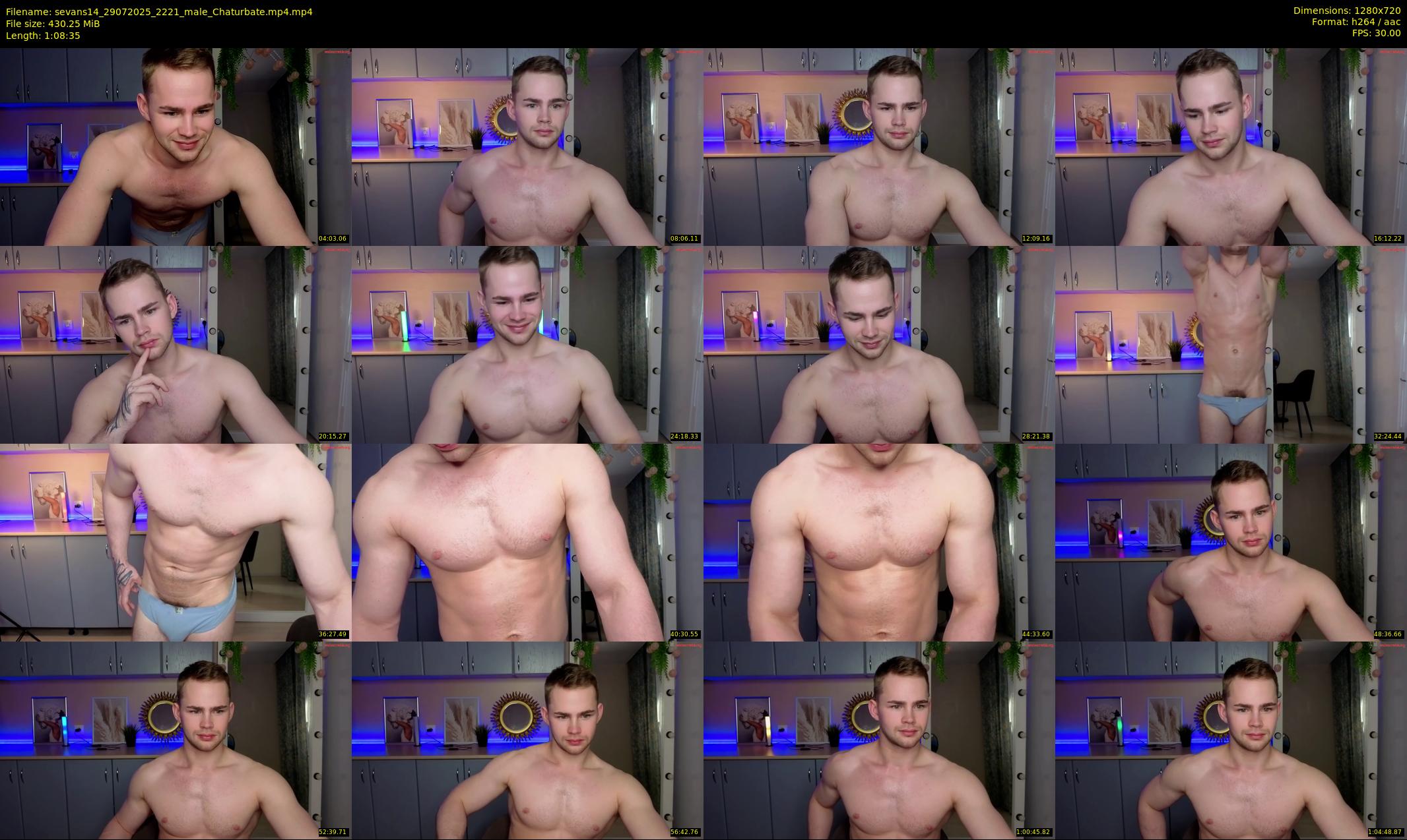 sevans14 — 69 minute Chaturbate male cam show recording, 720p, Jul 29, 2025