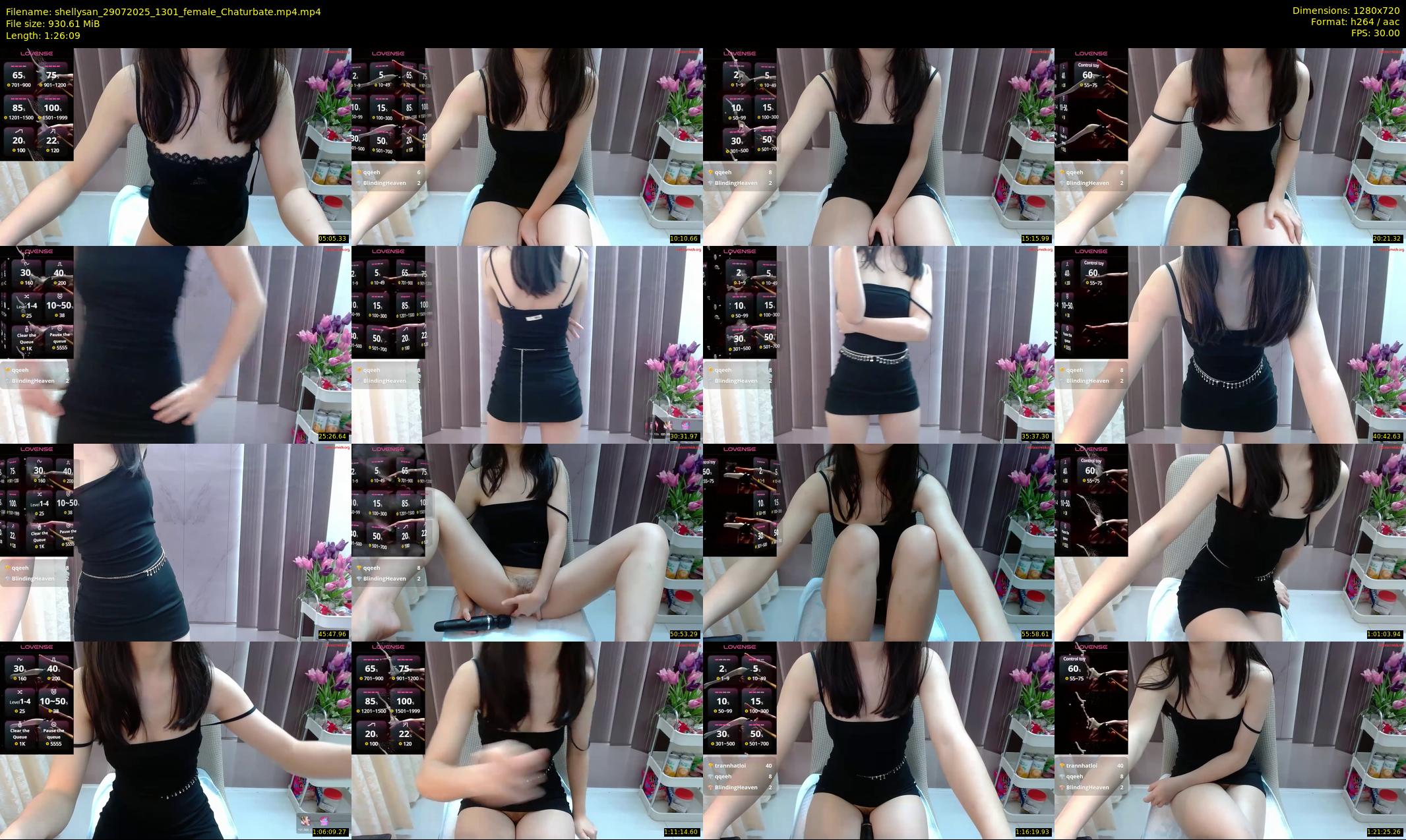 shellysan — 87 minute Chaturbate female cam show recording, 720p, Jul 29, 2025