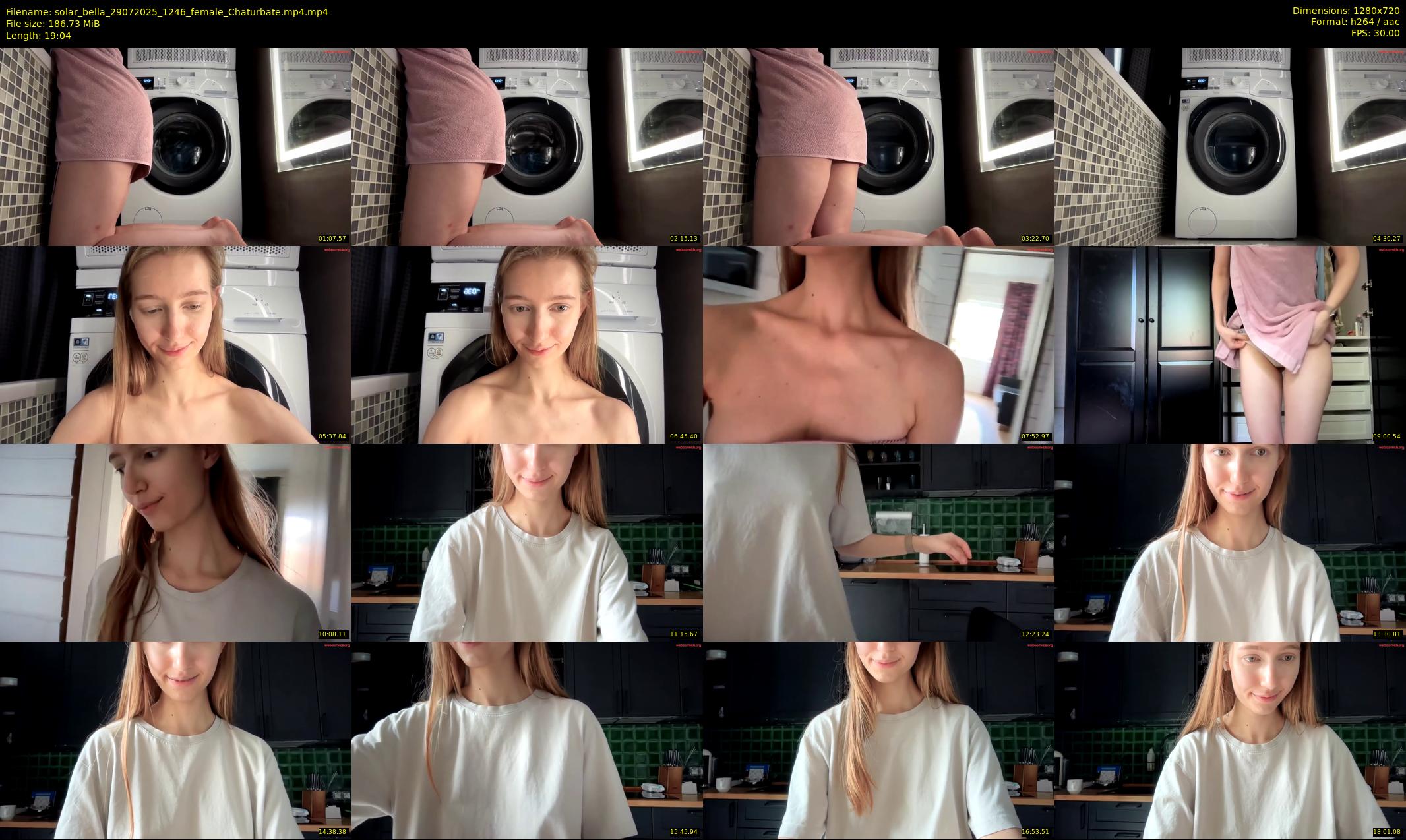 solar_bella — 20 minute Chaturbate female cam show recording, 720p, Jul 29, 2025