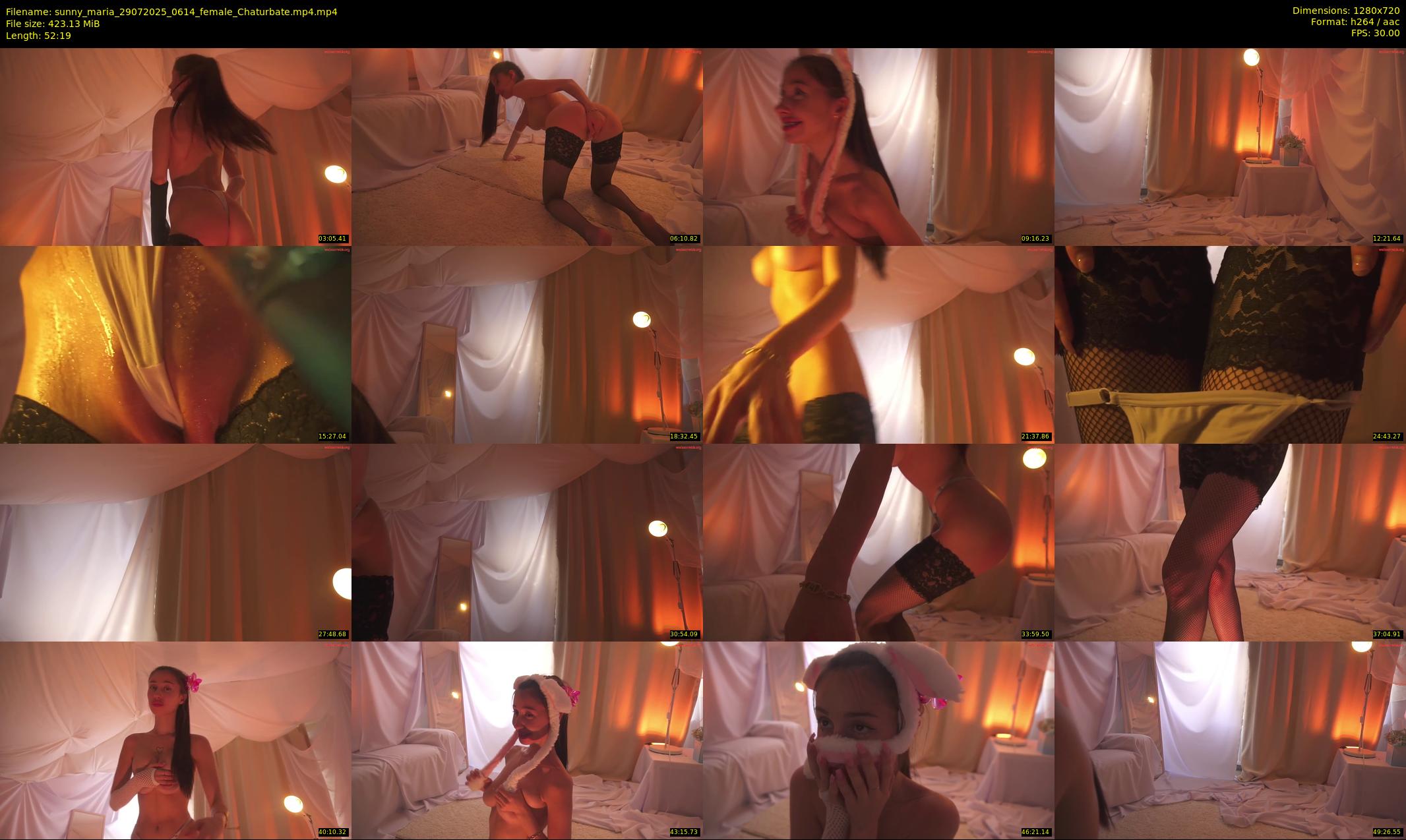 sunny_maria — 53 minute Chaturbate female cam show recording, 720p, Jul 29, 2025