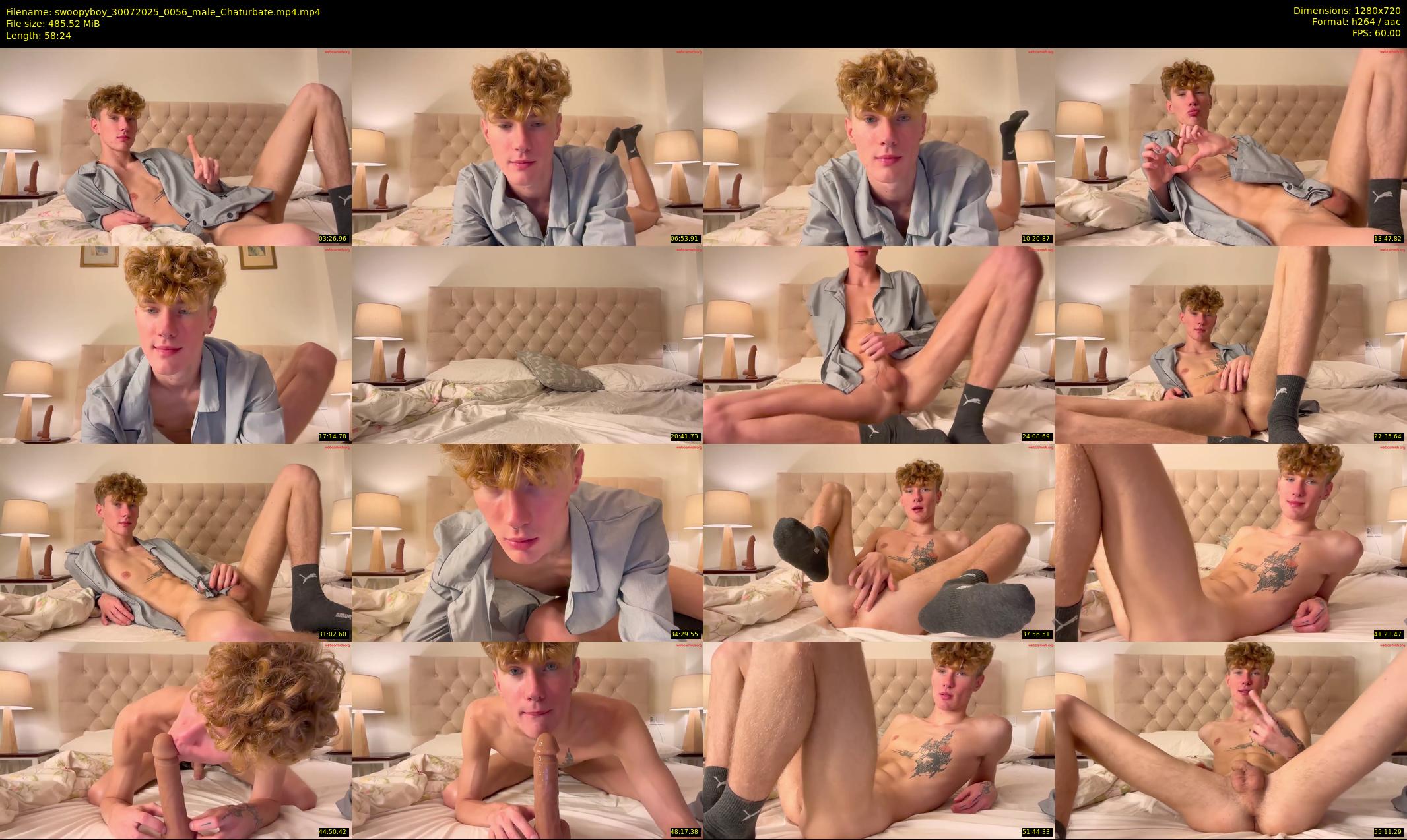 swoopyboy — 59 minute Chaturbate male cam show recording, 720p, Jul 30, 2025