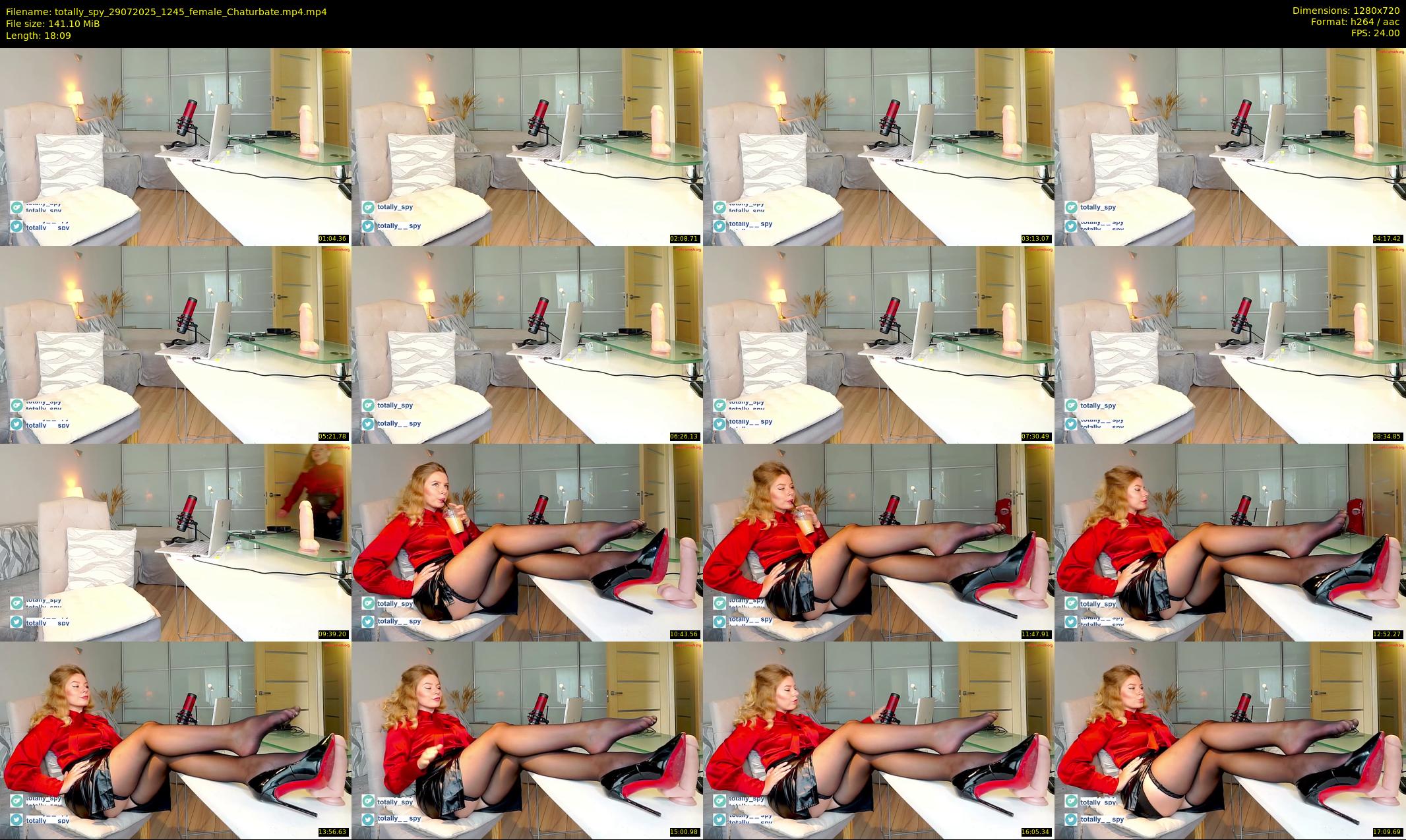 totally_spy — 19 minute Chaturbate female cam show recording, 720p, Jul 29, 2025