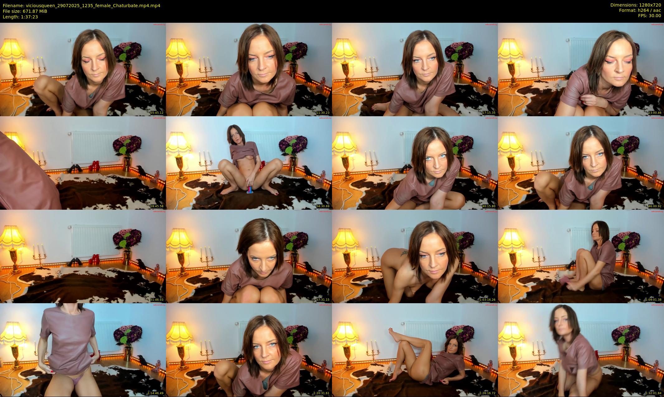 viciousqueen — 98 minute Chaturbate female cam show recording, 720p, Jul 29, 2025