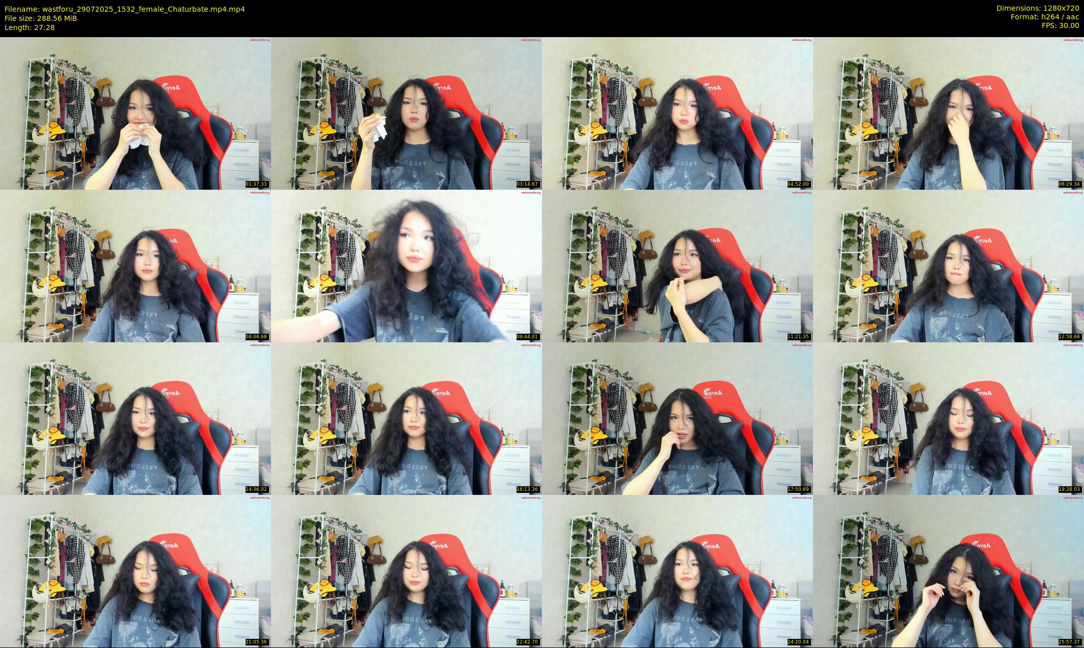 wastforu — 28 minute Chaturbate female cam show recording, 720p, Jul 29, 2025