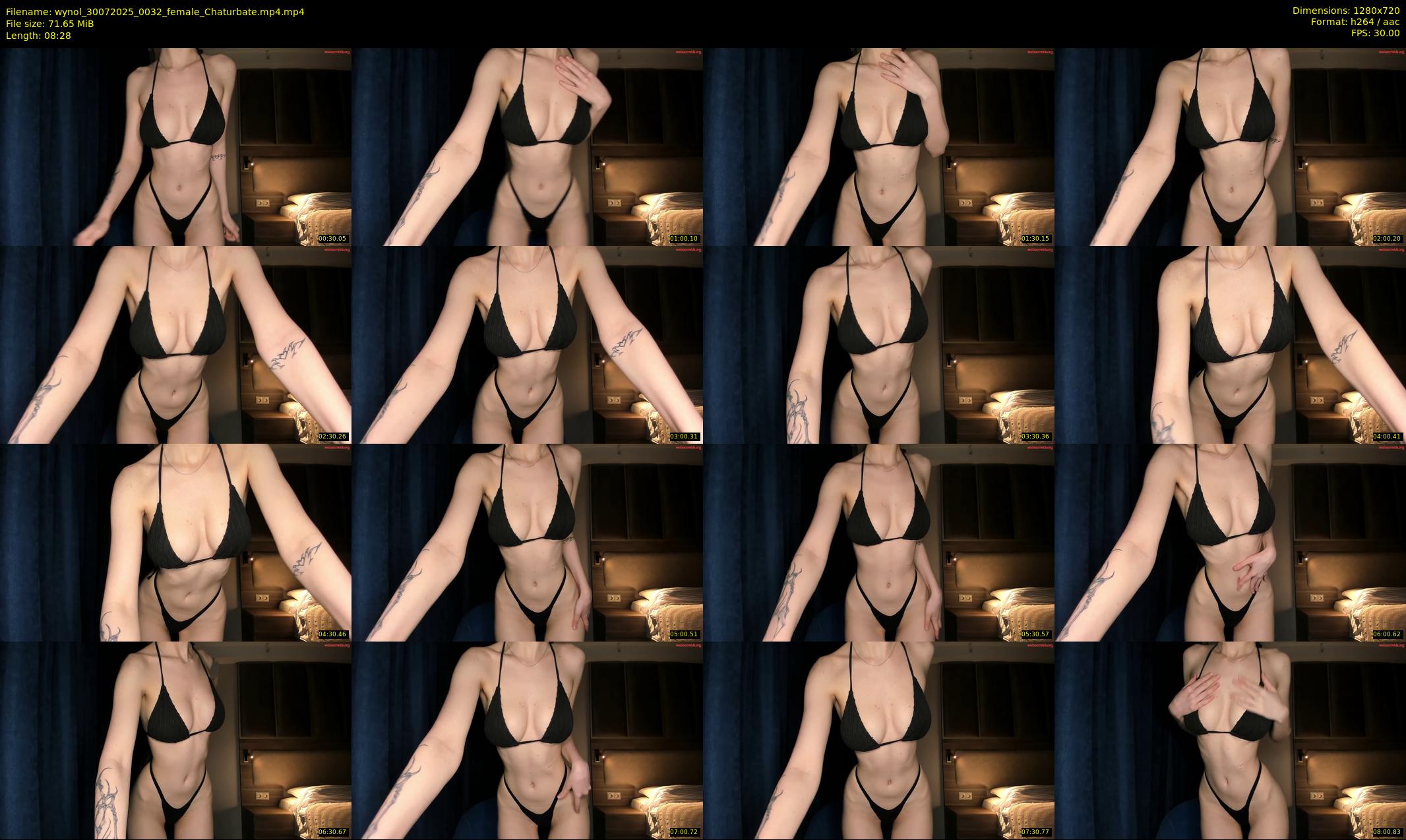wynol — 9 minute Chaturbate female cam show recording, 720p, Jul 30, 2025