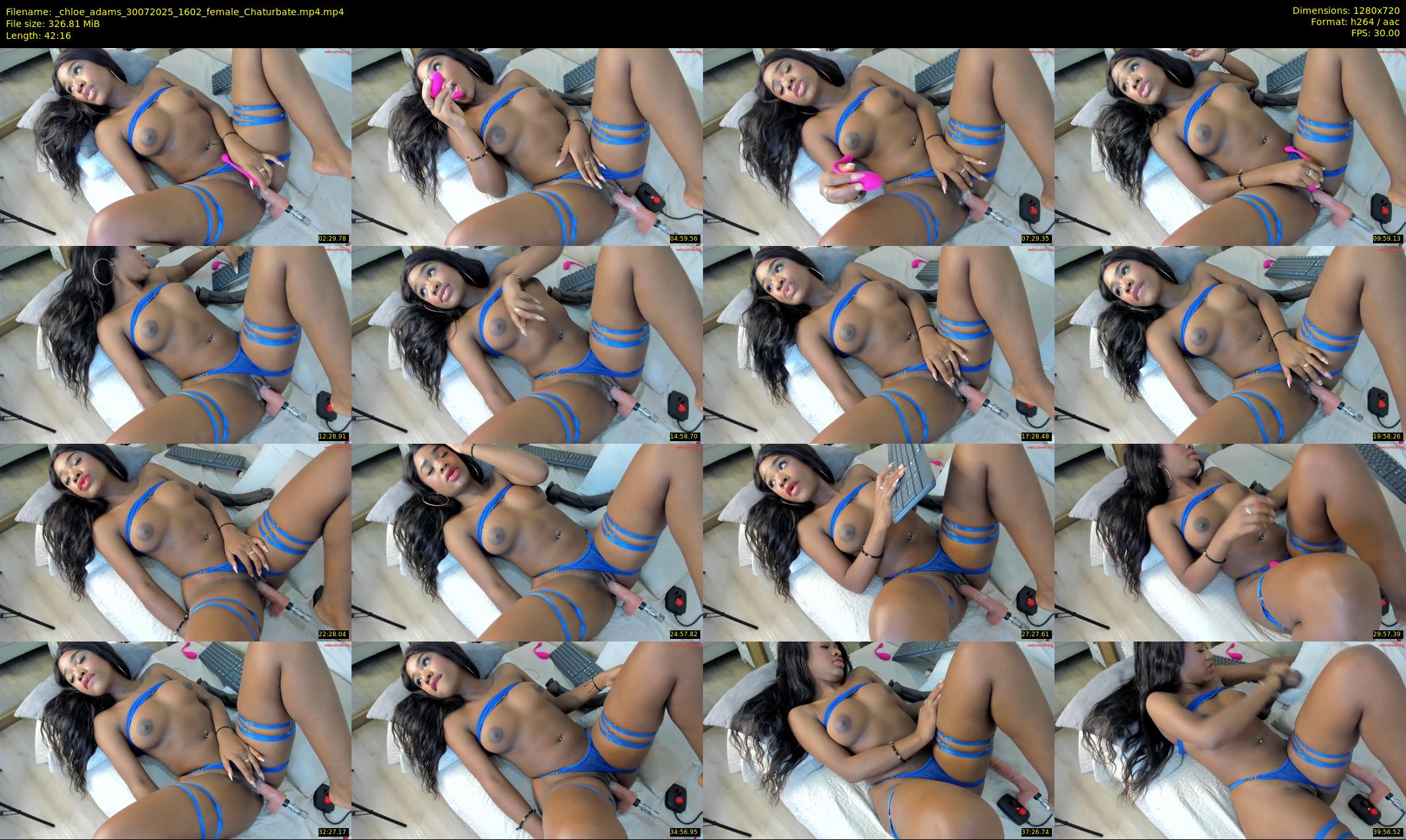 _chloe_adams — 43 minute Chaturbate female cam show recording, 720p, Jul 30, 2025