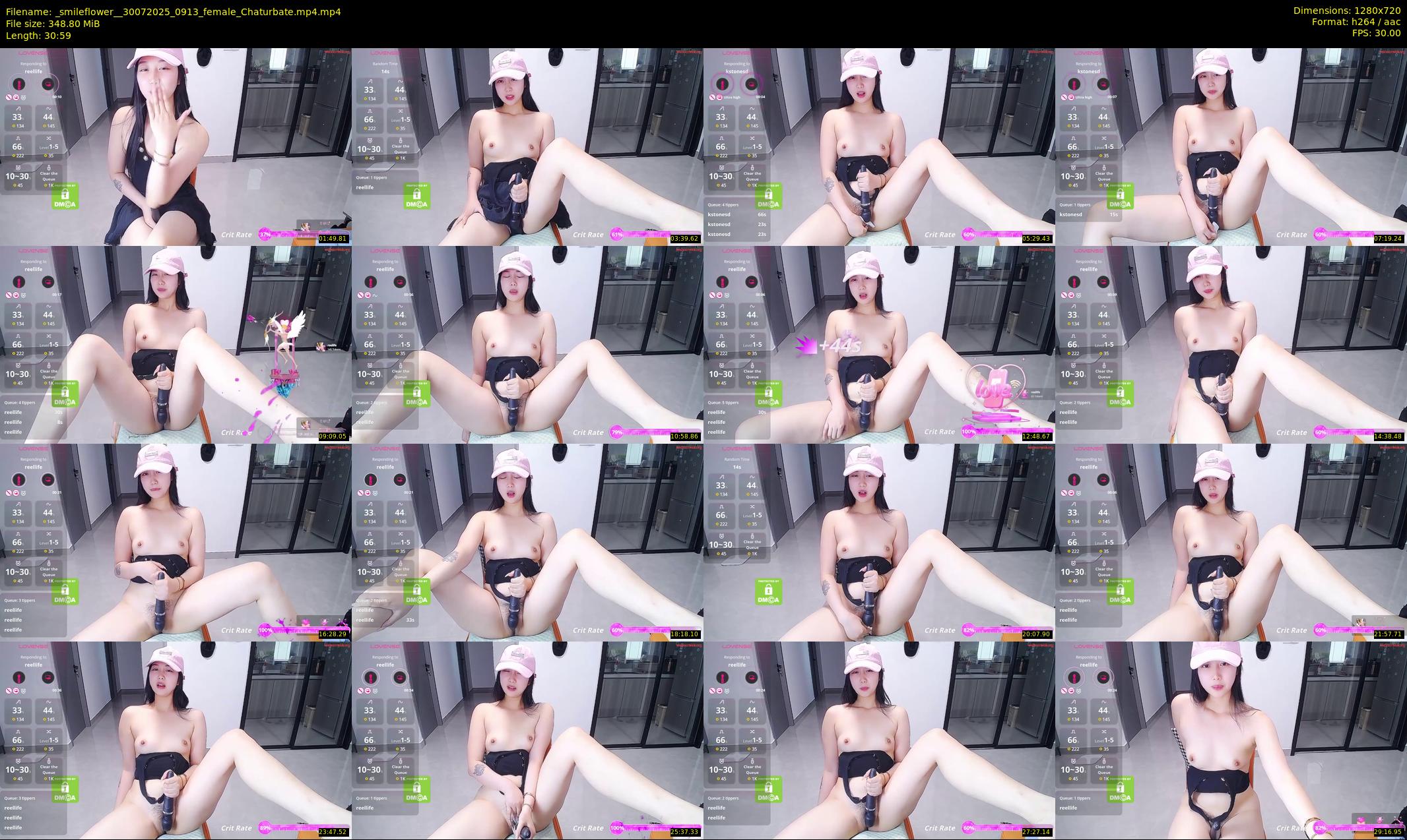 _smileflower_ — 31 minute Chaturbate female cam show recording, 720p, Jul 30, 2025