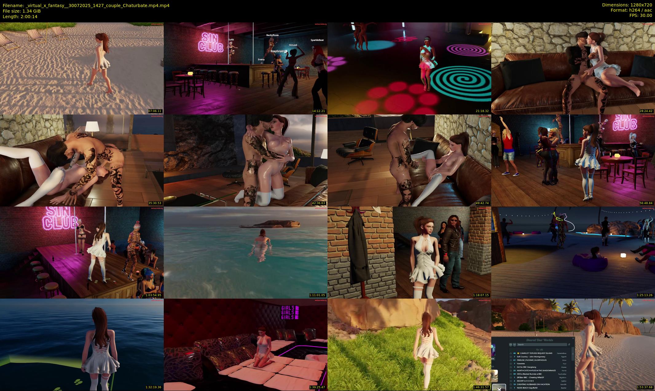 _virtual_x_fantasy_ — 121 minute Chaturbate couple cam show recording, 720p, Jul 30, 2025