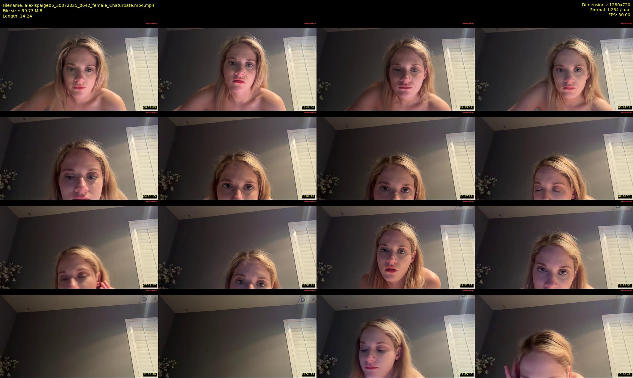 alexispaige06 — 15 minute Chaturbate female cam show recording, 720p, Jul 30, 2025