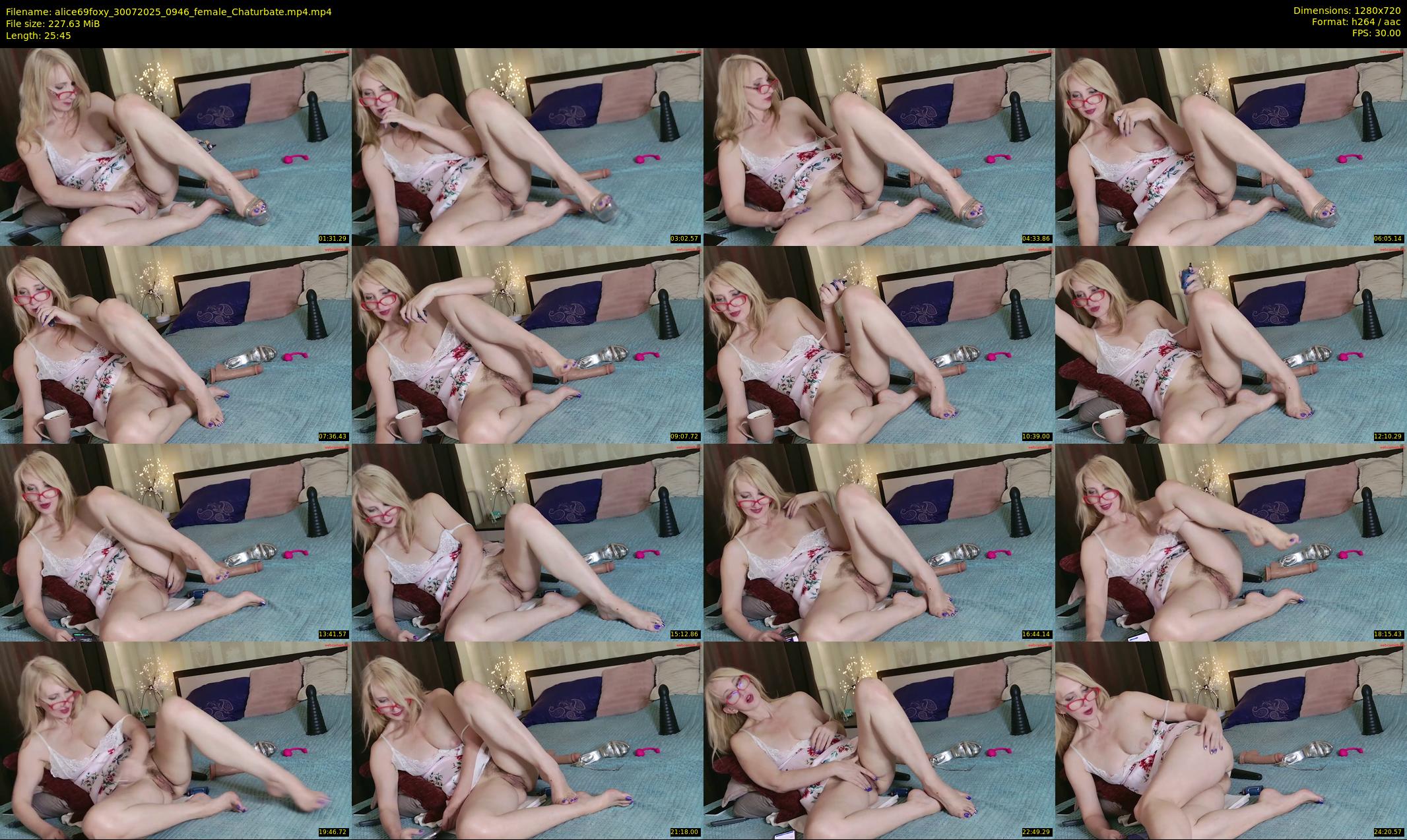 alice69foxy — 26 minute Chaturbate female cam show recording, 720p, Jul 30, 2025