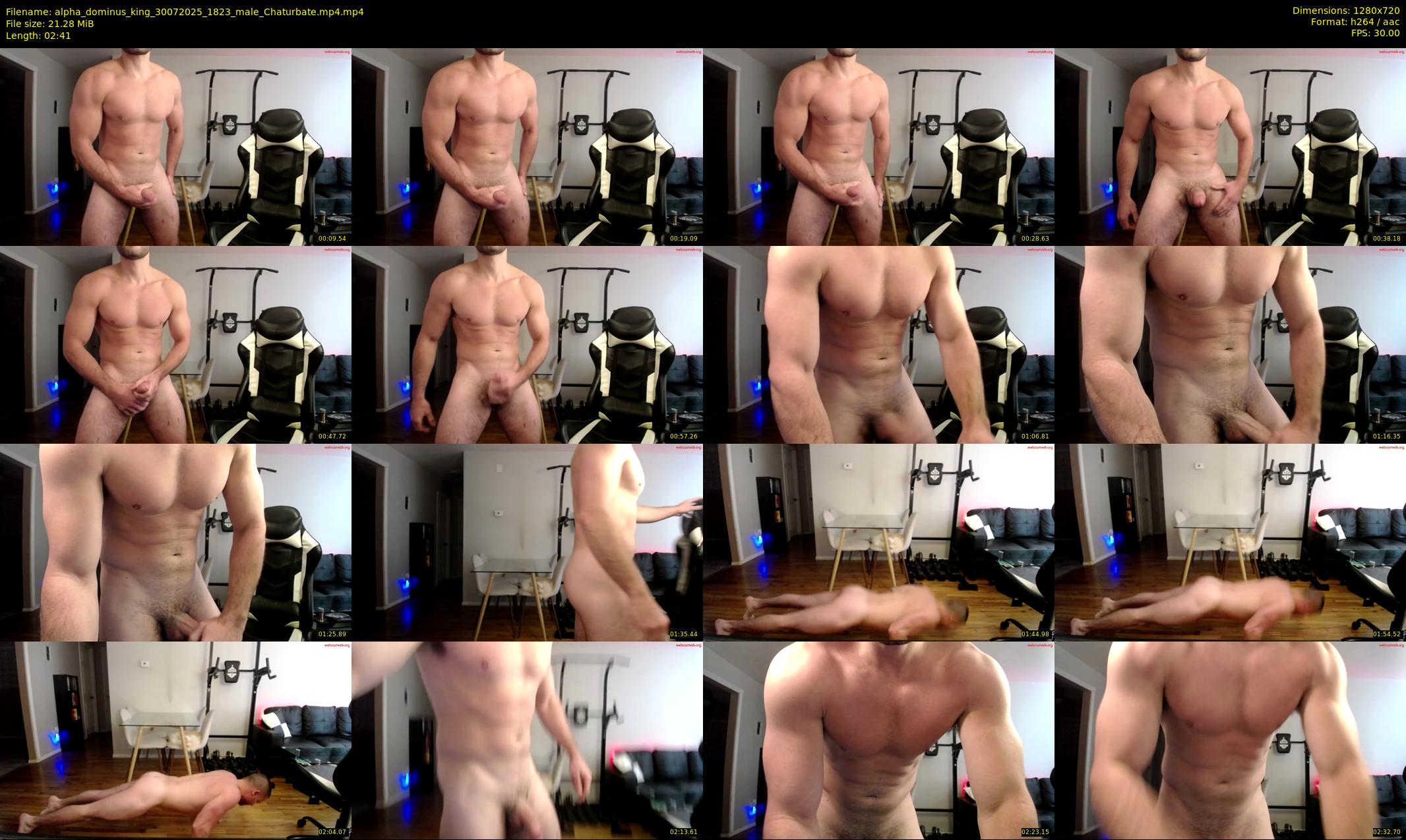 alpha_dominus_king — 3 minute Chaturbate male cam show recording, 720p, Jul 30, 2025