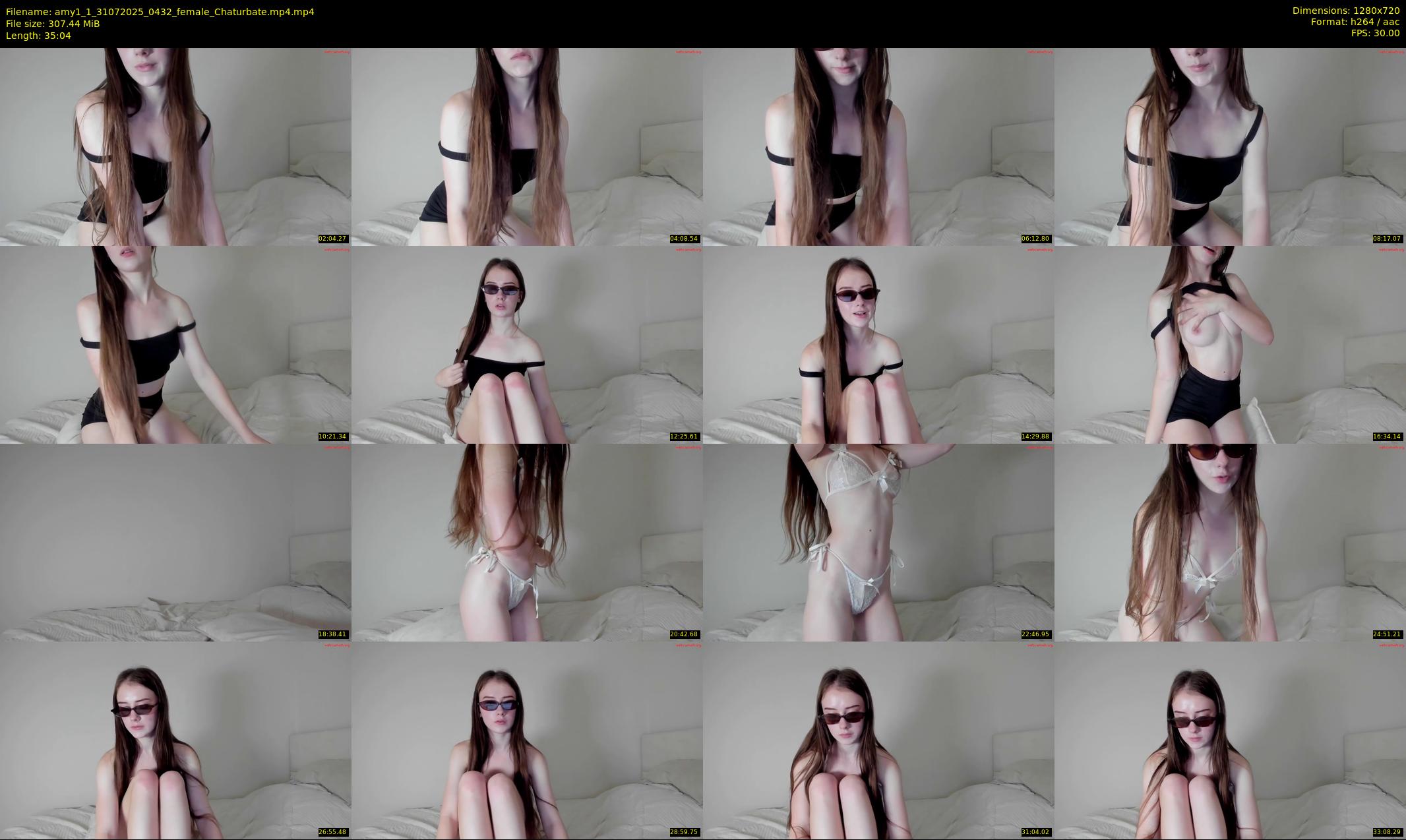 amy1_1 — 36 minute Chaturbate female cam show recording, 720p, Jul 31, 2025