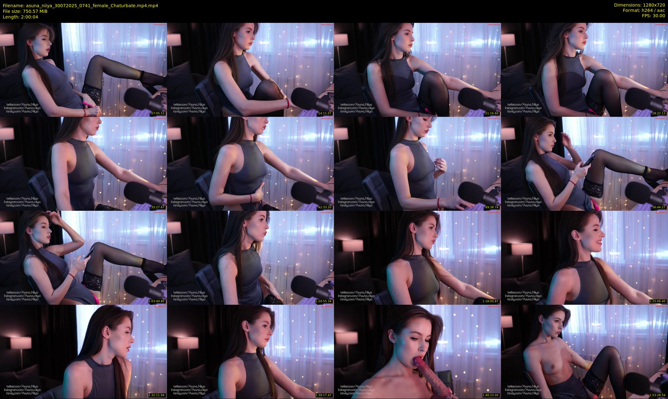 asuna_niiya — 121 minute Chaturbate couple cam show recording, 720p, Jul 30, 2025