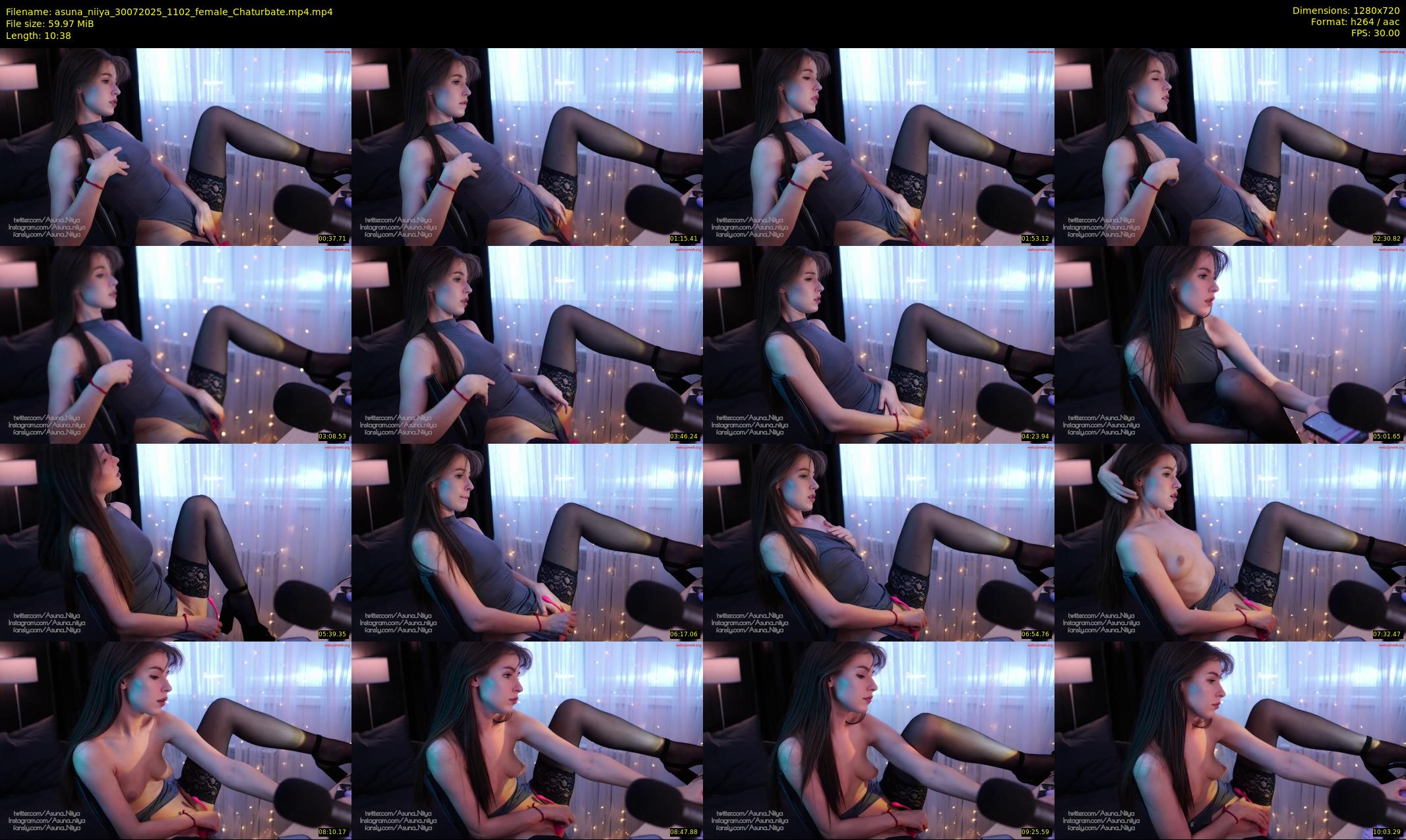 asuna_niiya — 11 minute Chaturbate couple cam show recording, 720p, Jul 30, 2025