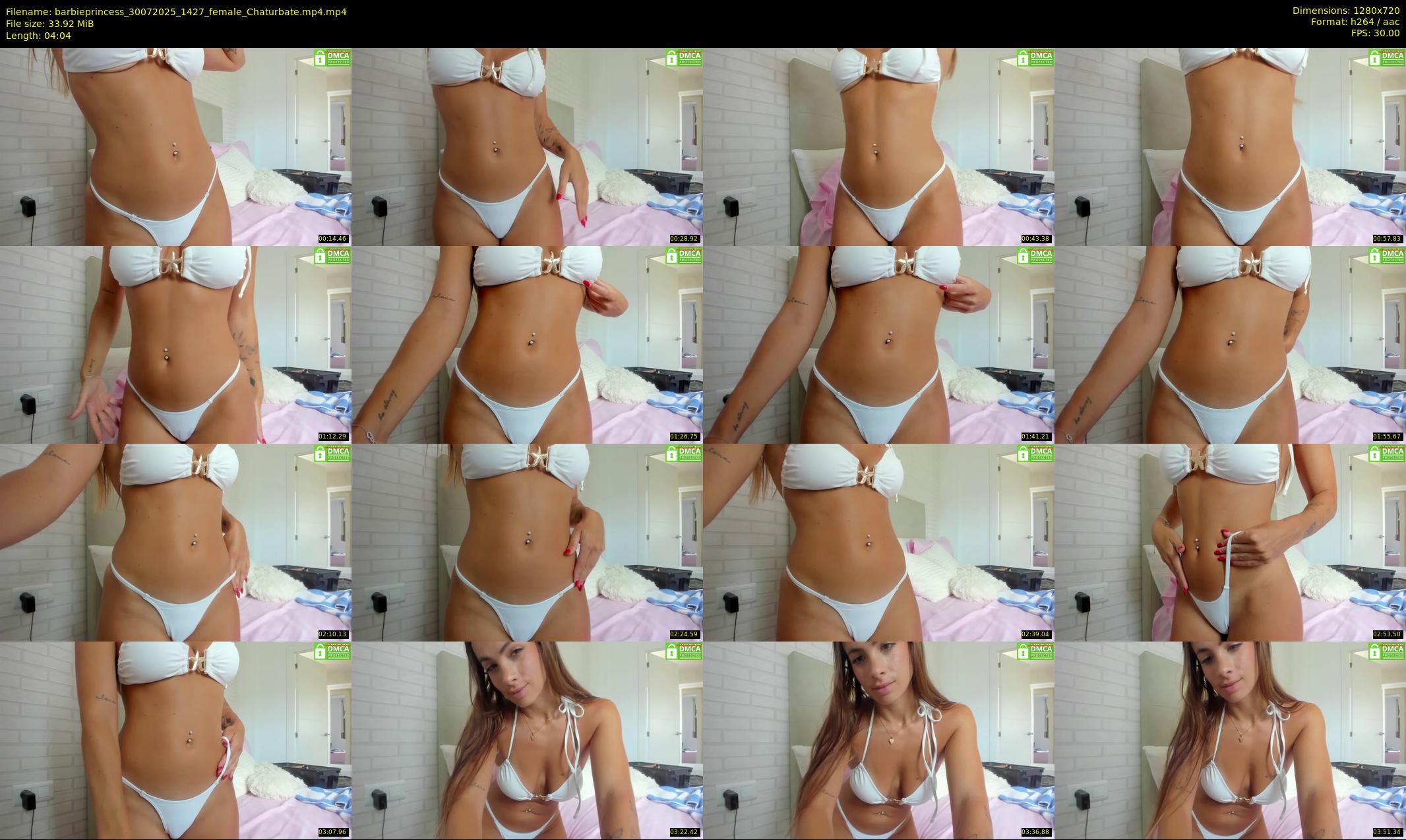 barbieprincess — 5 minute Chaturbate female cam show recording, 720p, Jul 30, 2025