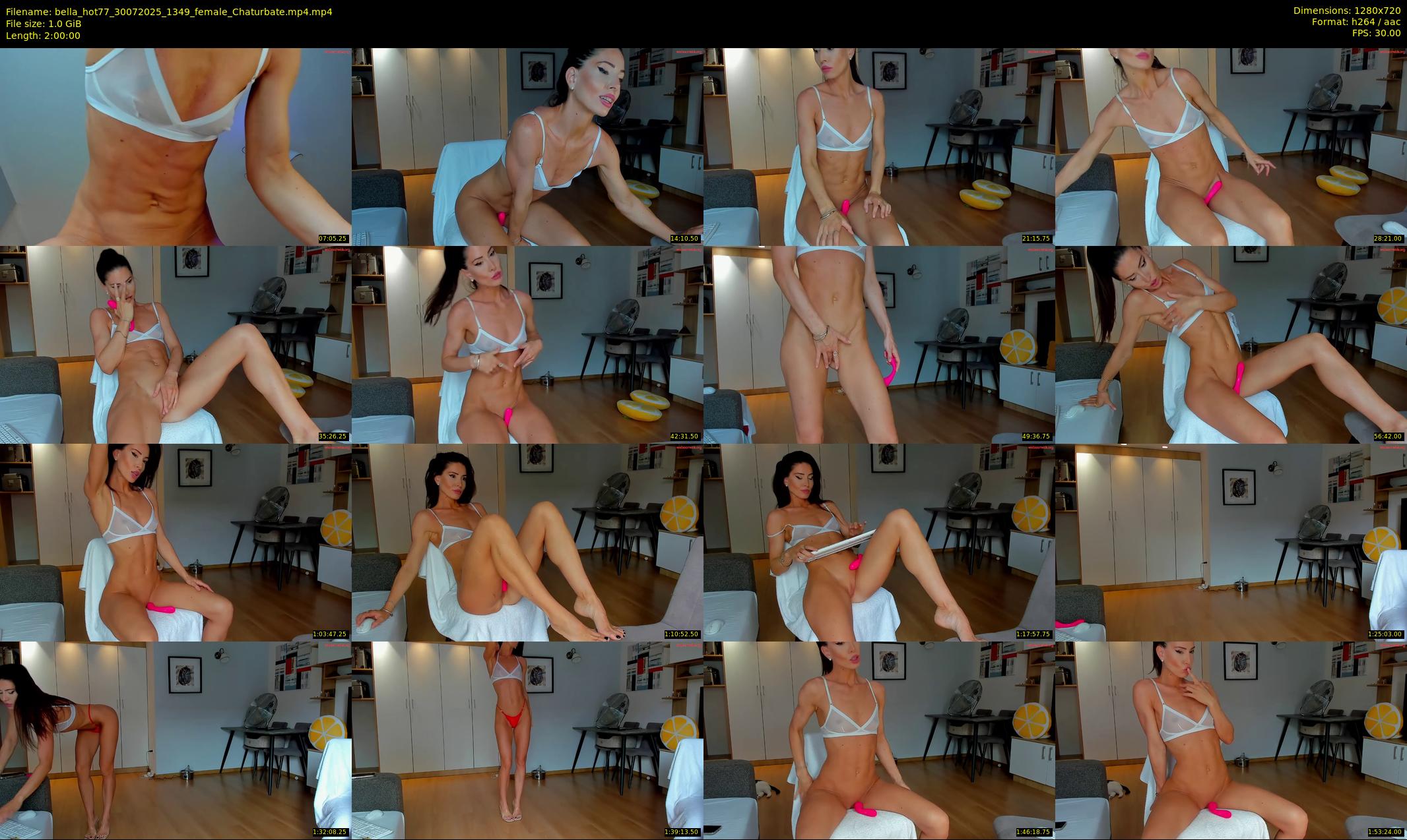 bella_hot77 — 120 minute Chaturbate female cam show recording, 720p, Jul 30, 2025