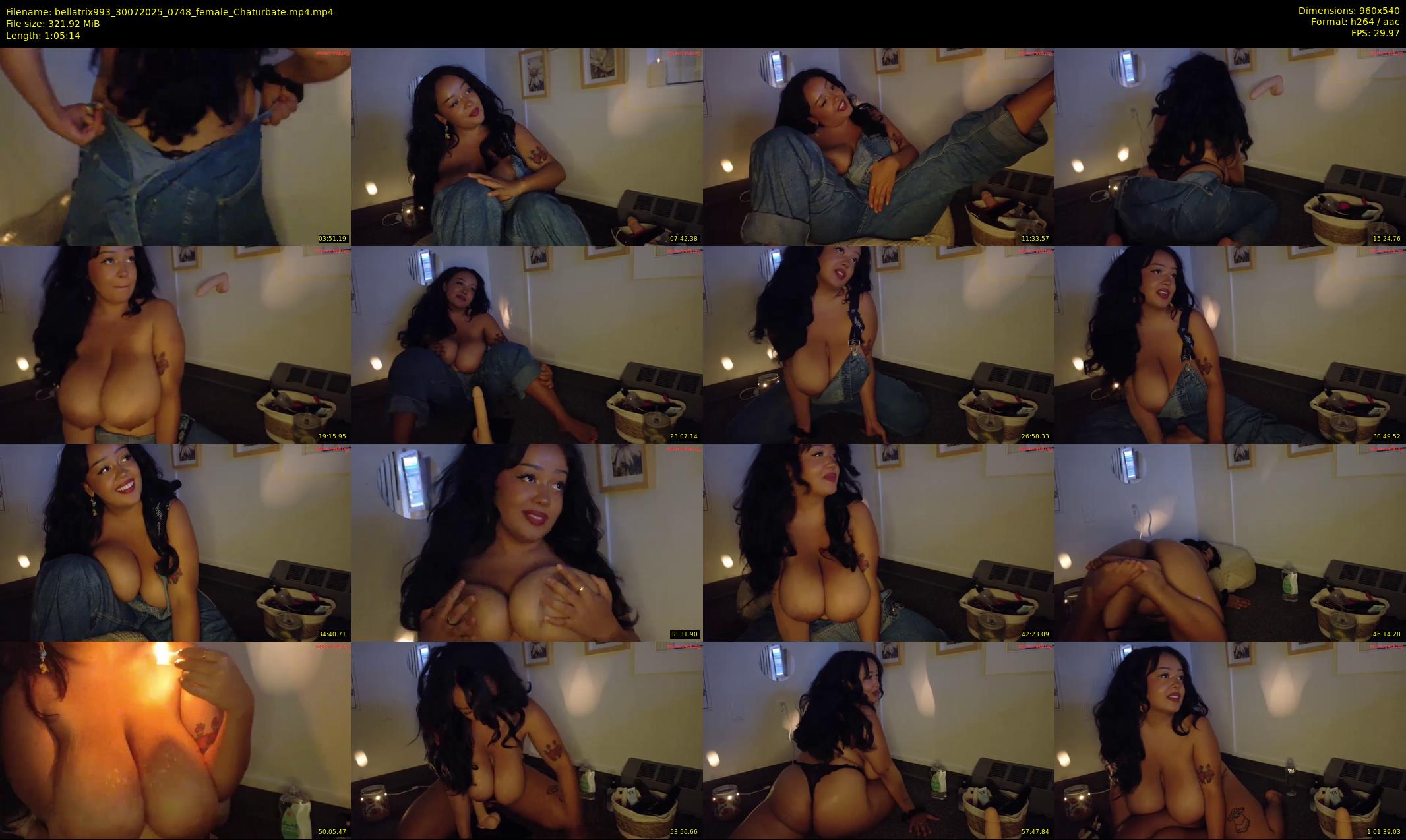 bellatrix993 — 66 minute Chaturbate female cam show recording, 480p, Jul 30, 2025