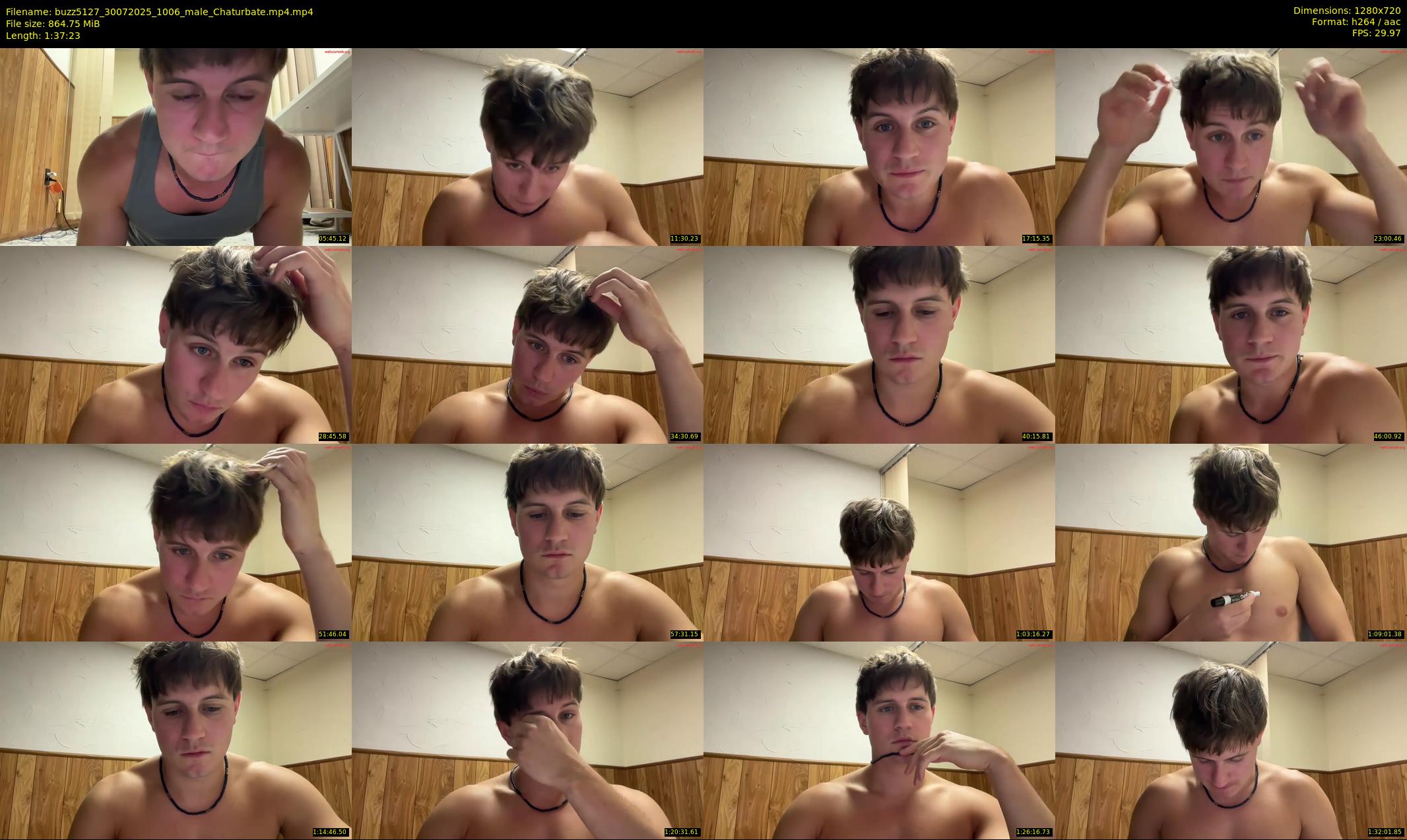 buzz5127 — 98 minute Chaturbate male cam show recording, 720p, Jul 30, 2025