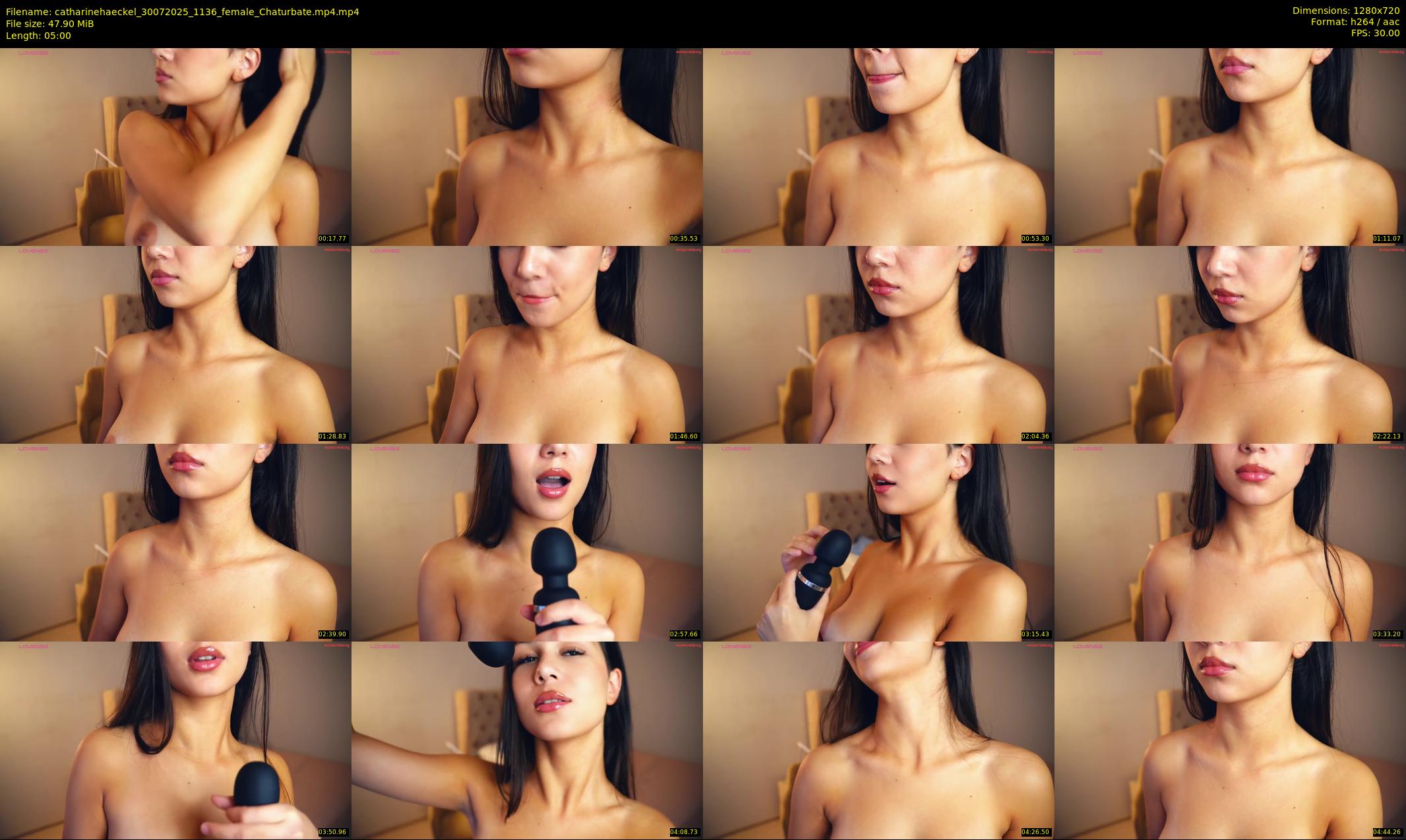 catharinehaeckel — 5 minute Chaturbate female cam show recording, 720p, Jul 30, 2025