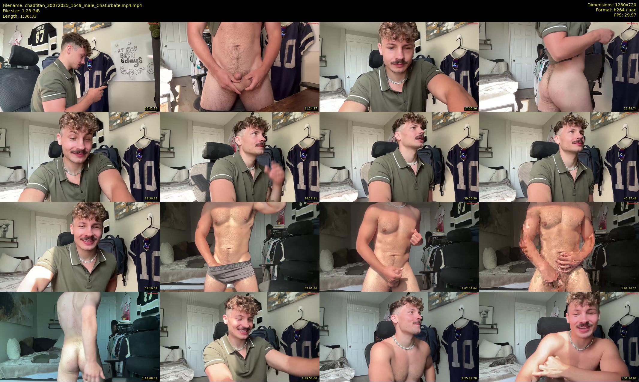 chadtitan — 97 minute Chaturbate male cam show recording, 720p, Jul 30, 2025