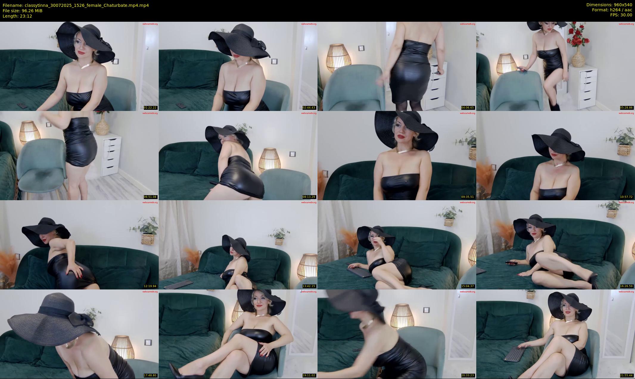 classytinna — 24 minute Chaturbate female cam show recording, 480p, Jul 30, 2025