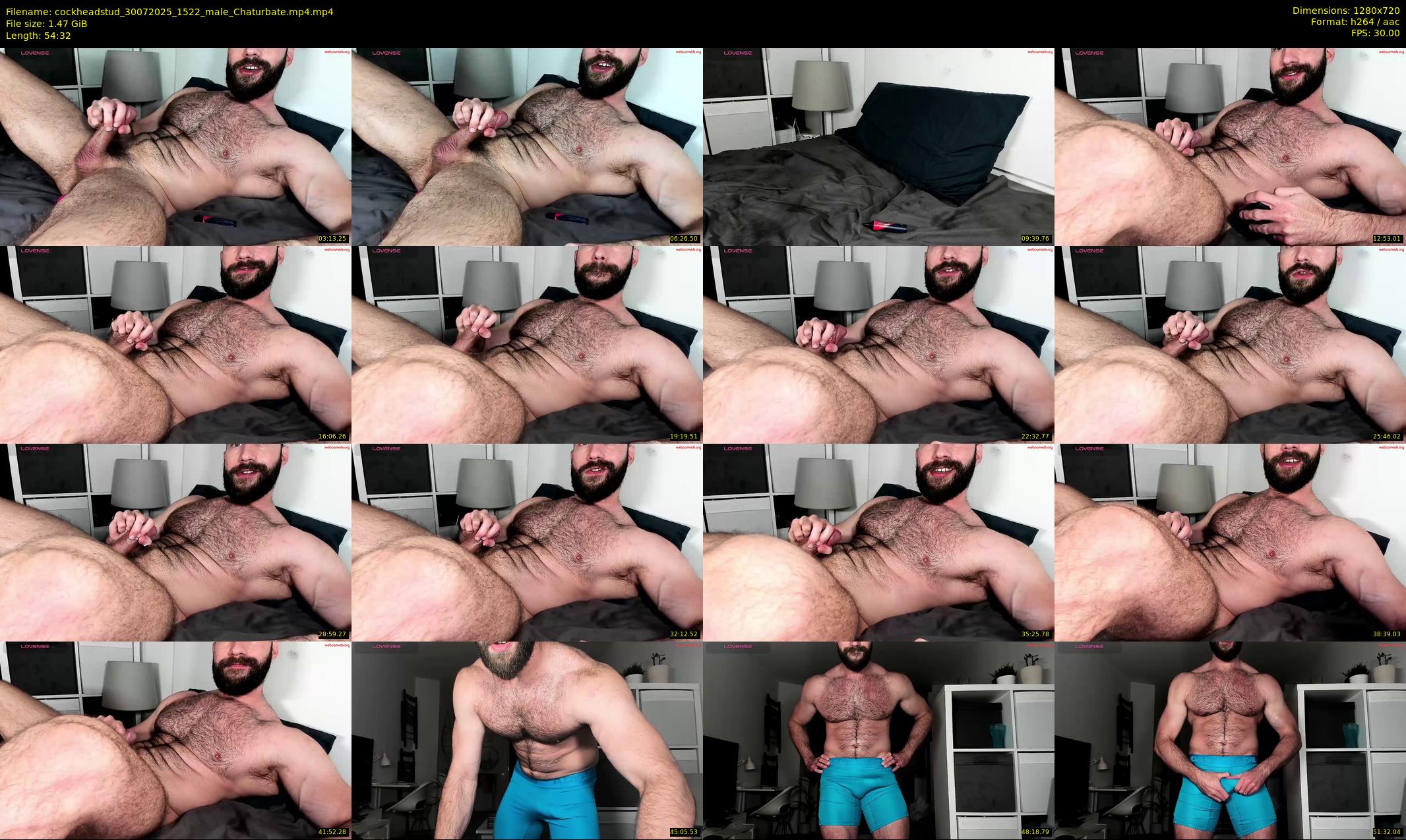 cockheadstud — 55 minute Chaturbate male cam show recording, 720p, Jul 30, 2025