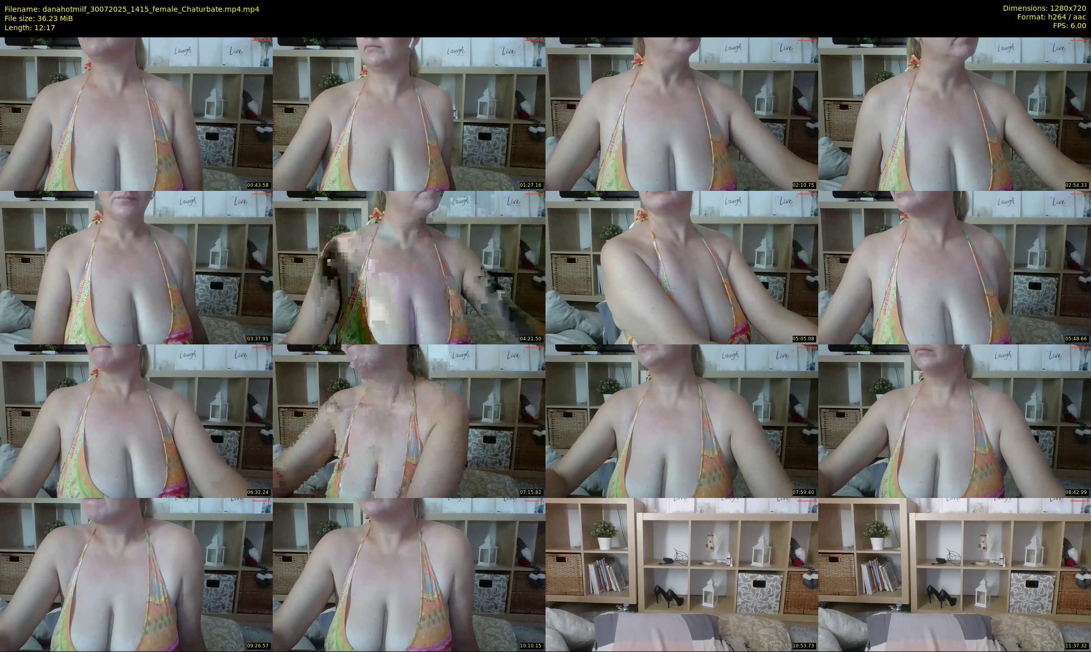 danahotmilf — 13 minute Chaturbate female cam show recording, 720p, Jul 30, 2025
