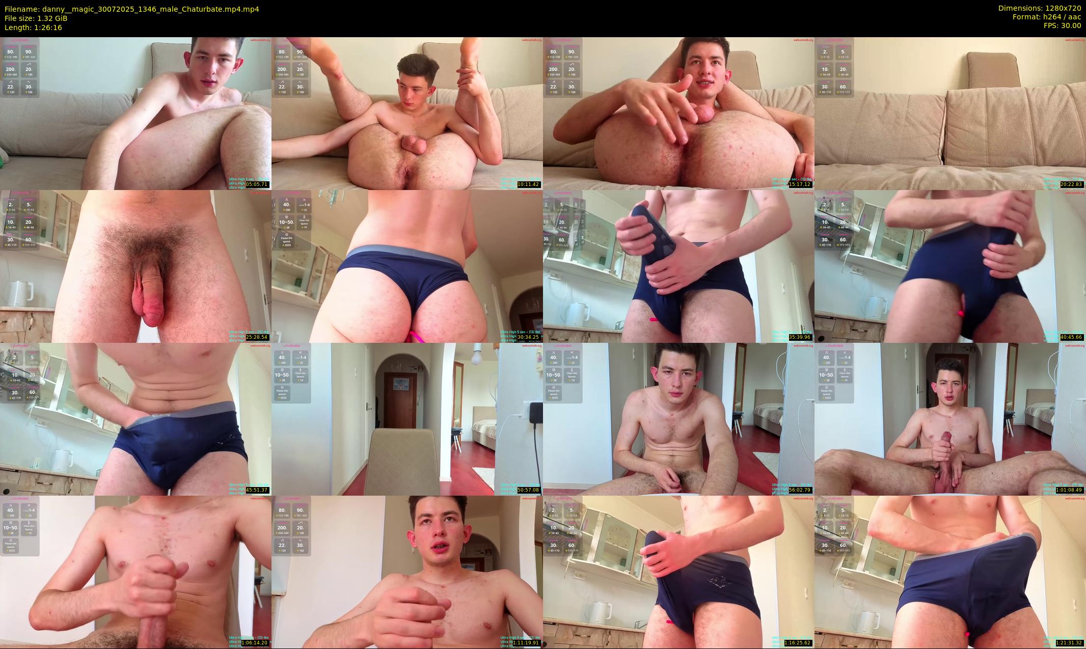 danny__magic — 87 minute Chaturbate male cam show recording, 720p, Jul 30, 2025