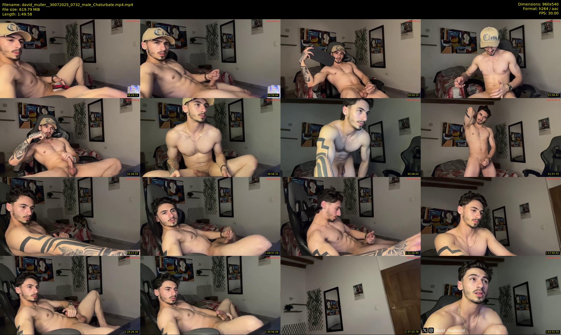 david_muller_ — 110 minute Chaturbate male cam show recording, 480p, Jul 30, 2025