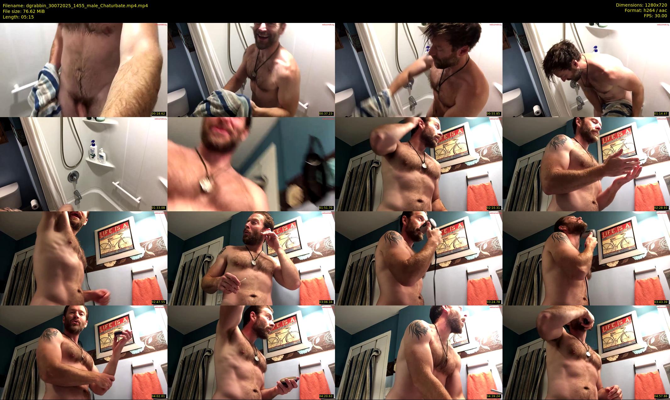dgrabbin — 6 minute Chaturbate male cam show recording, 720p, Jul 30, 2025
