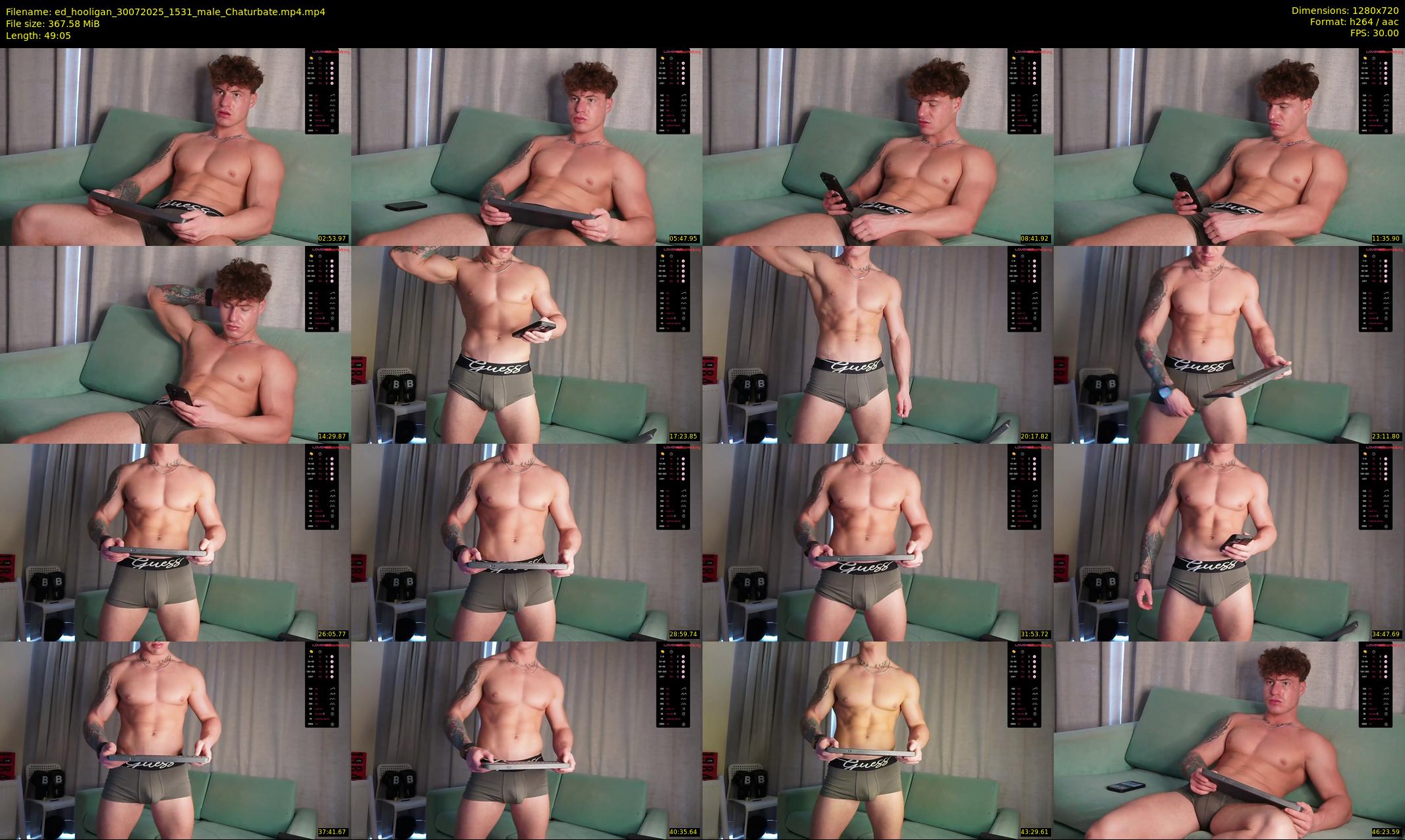 ed_hooligan — 50 minute Chaturbate male cam show recording, 720p, Jul 30, 2025